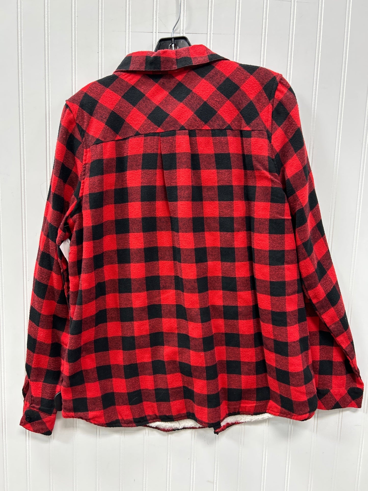 Top Ls By Cmc In Black & Red, Size:L