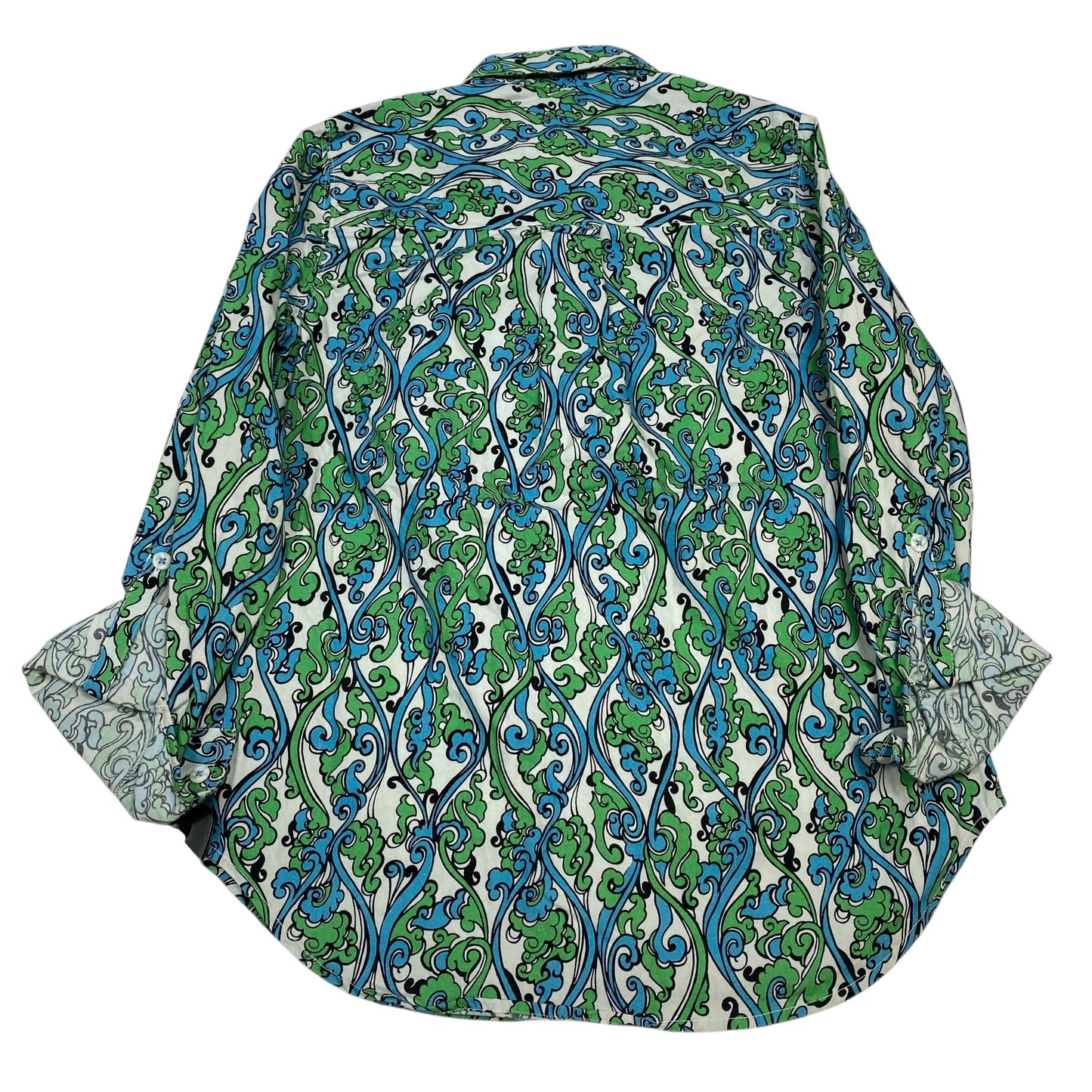 Top Ls By Maeve In Blue & Green, Size:Xs