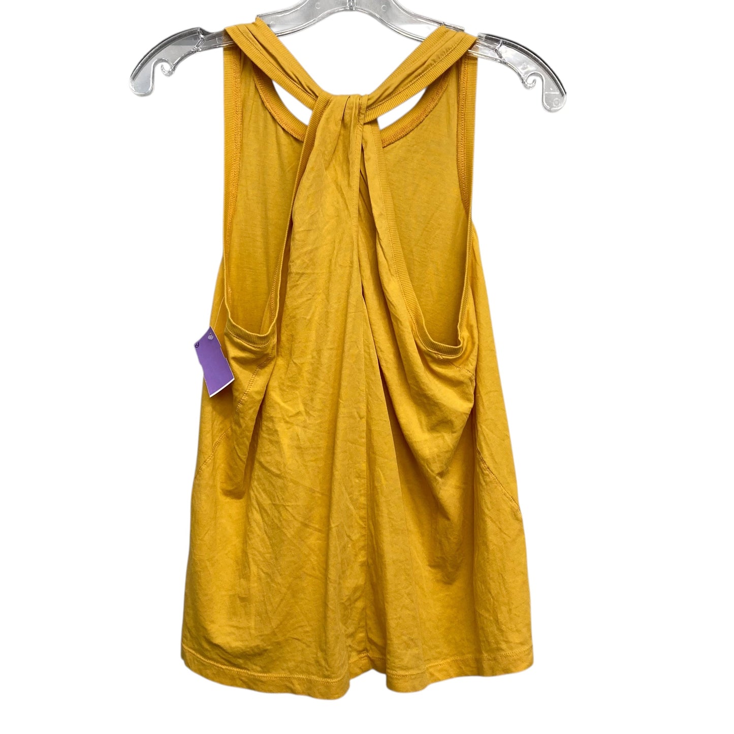 Top Sleeveless By Anthropologie In Yellow, Size:Xs