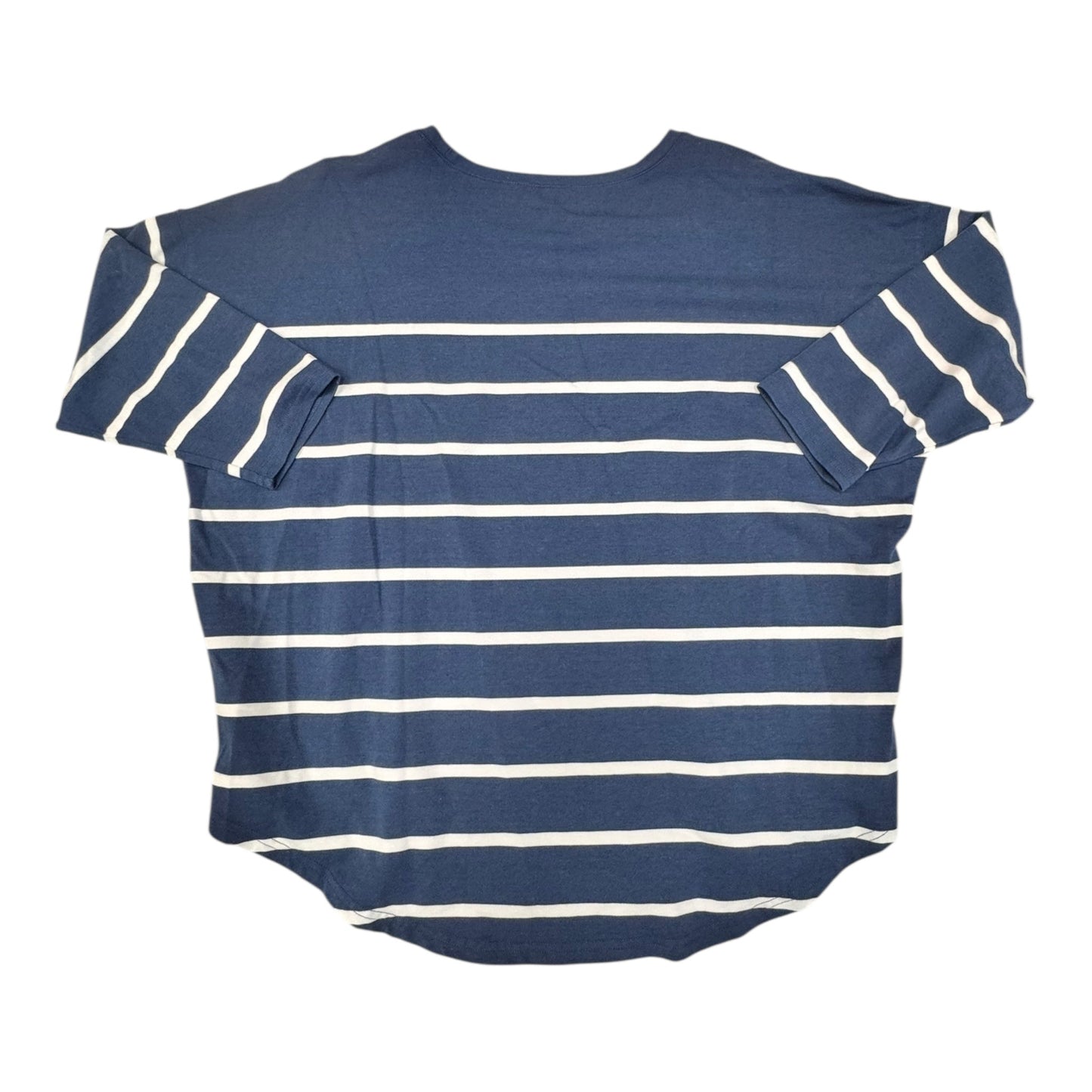 Top 3/4 Sleeve By Vineyard Vines In Striped Pattern, Size:M