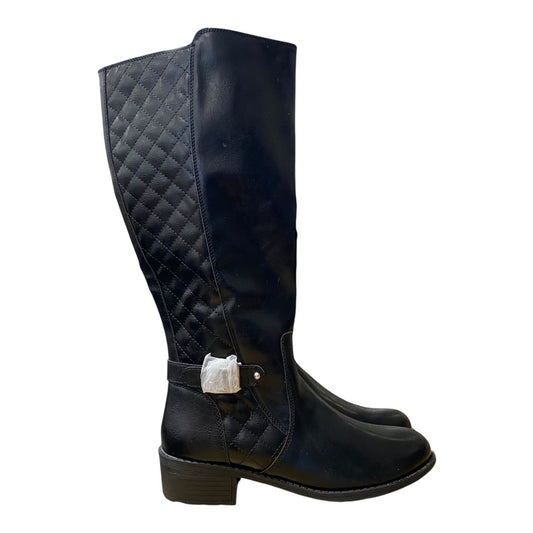 BOOTS KNEE FLATS by ST JOHNS BAY In BLACK, Size: 10