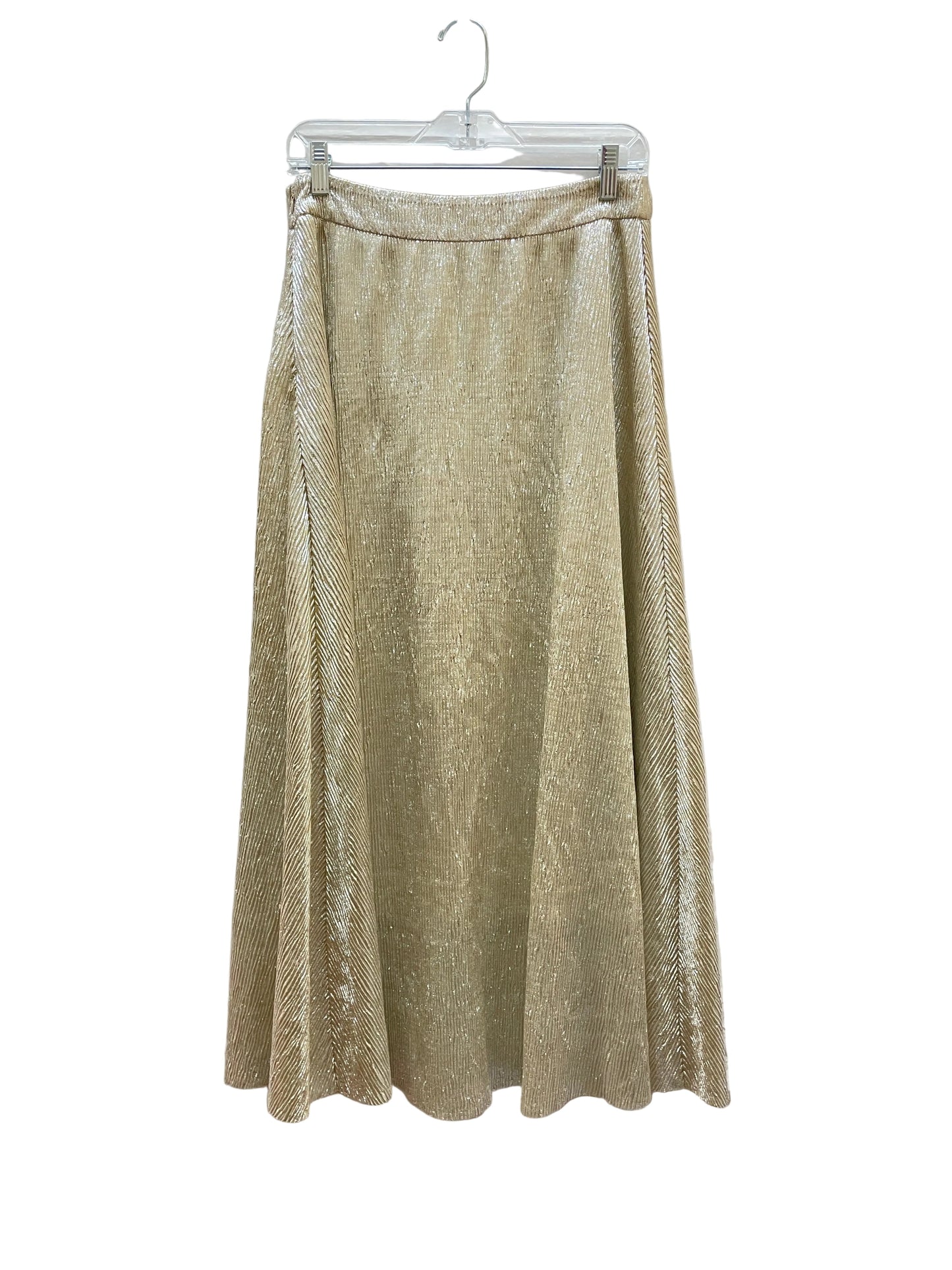 Skirt Maxi By MOTF In Gold, Size:M