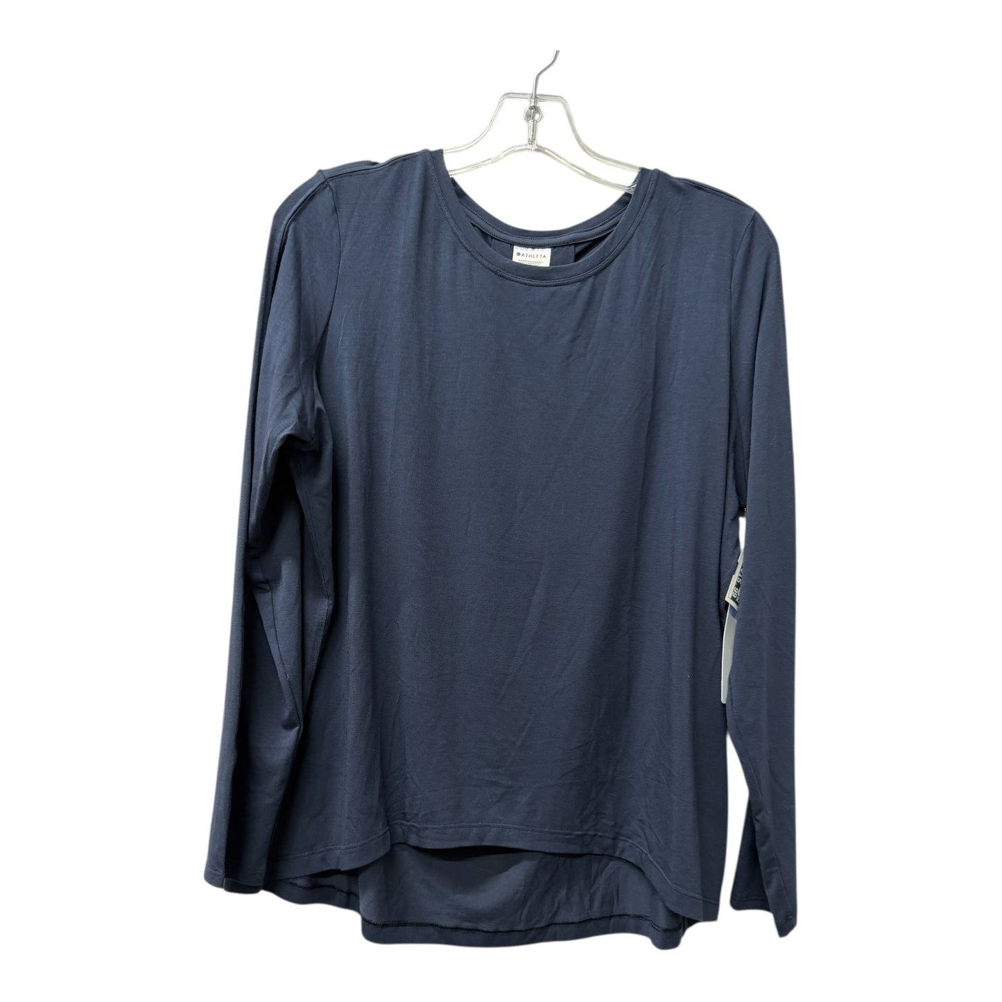Athletic Top Ls Crewneck By Athleta In Blue, Size:S