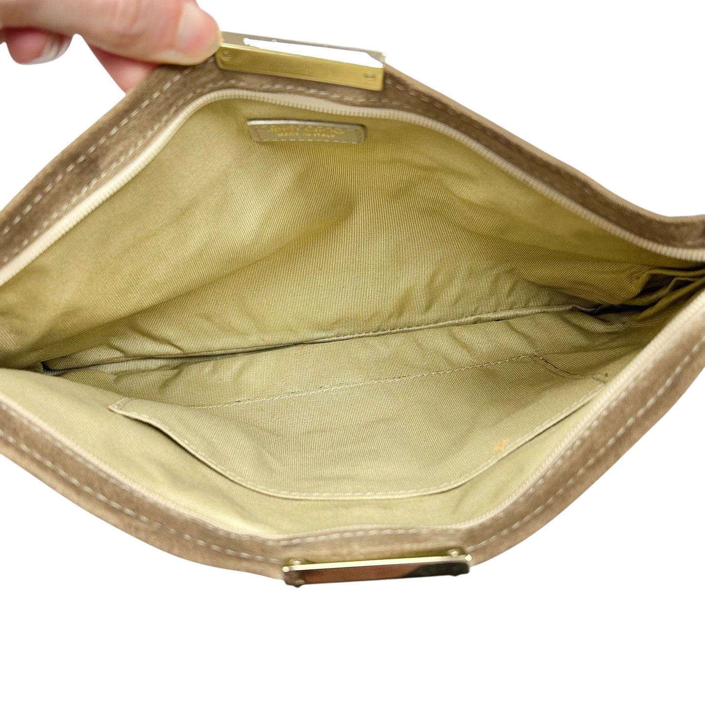 Clutch Luxury Designer By Jimmy Choo, Size: Large