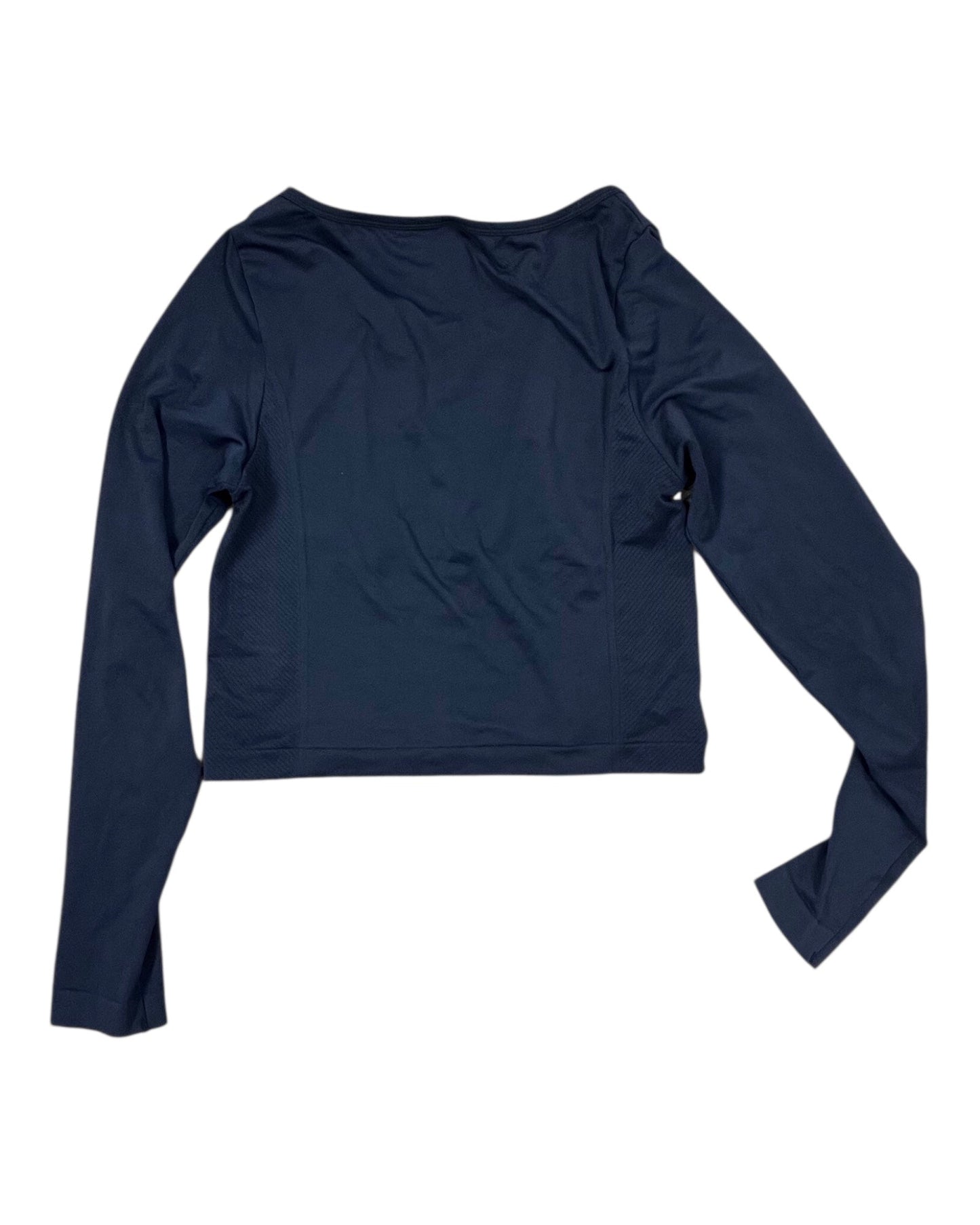 Athletic Top Ls Collar By Under Armour In Black, Size:M