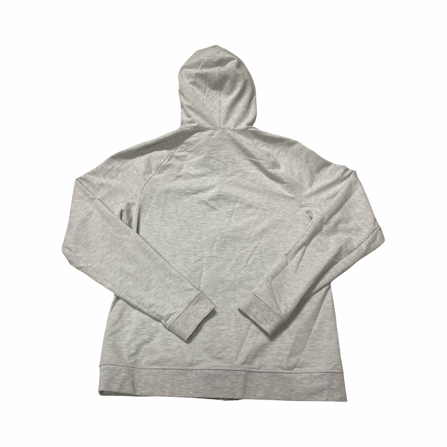 Athletic Jacket By Lululemon In Grey, Size:L