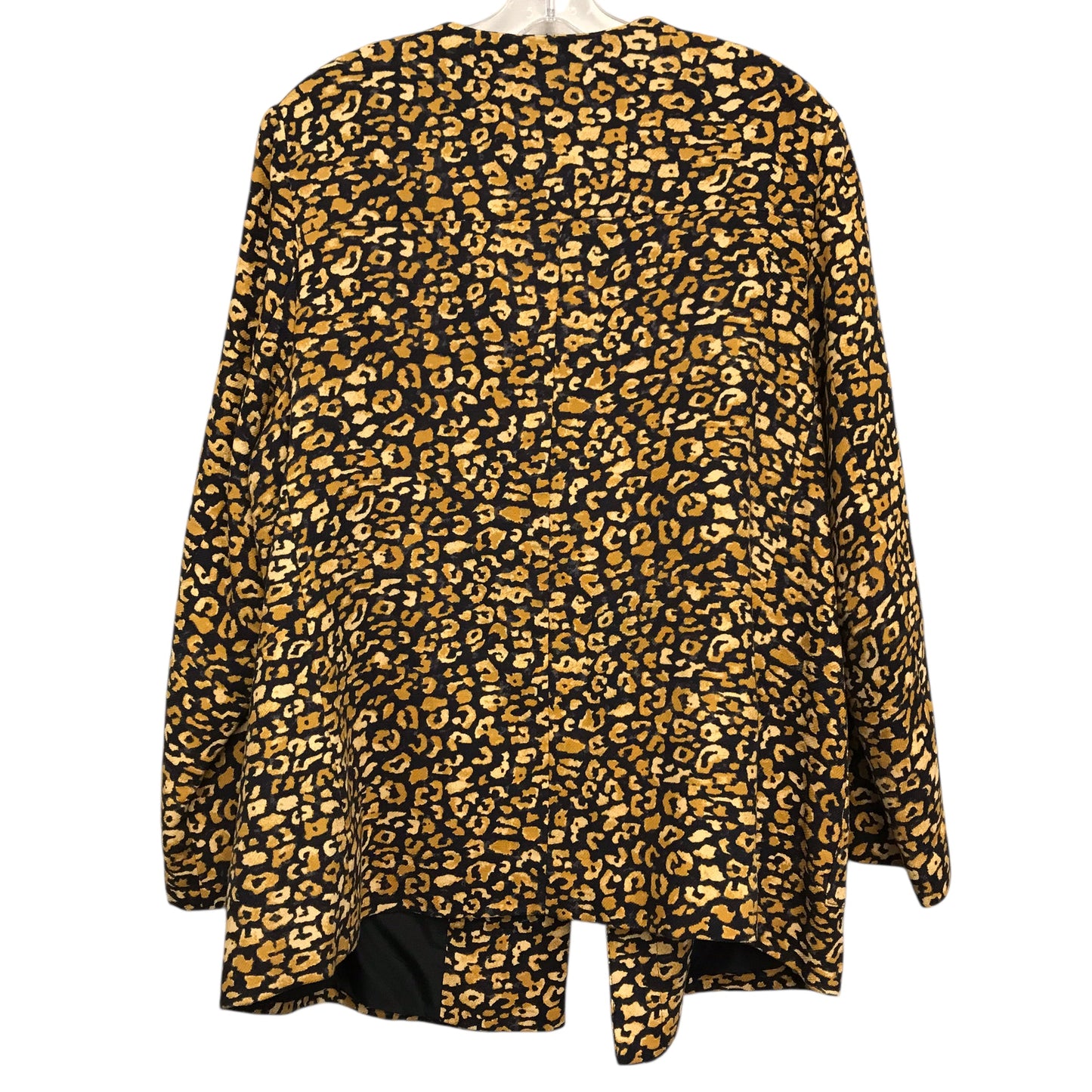 Blazer By Who What Wear In Animal Print, Size:2X