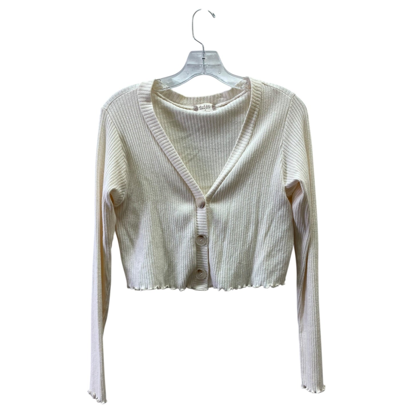 Cardigan By Altard State In Cream, Size:M