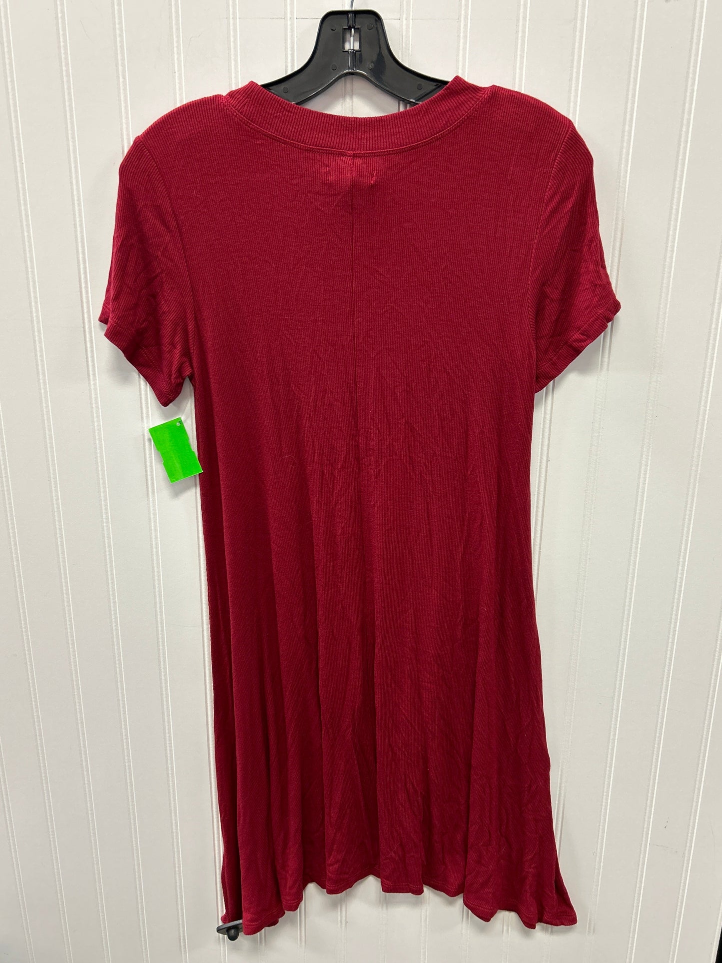 Dress Casual Midi By American Eagle In Red, Size:M