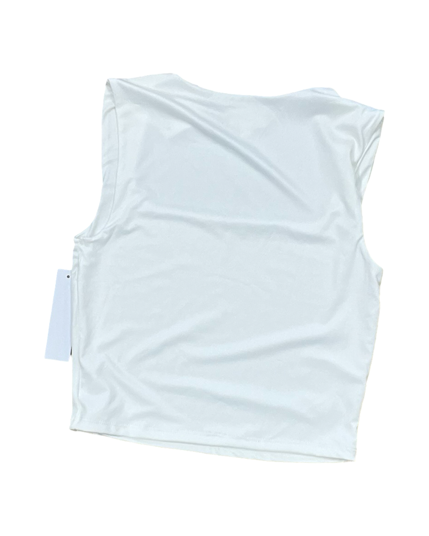 Athletic Tank Top By Live In The Moment In White, Size:L