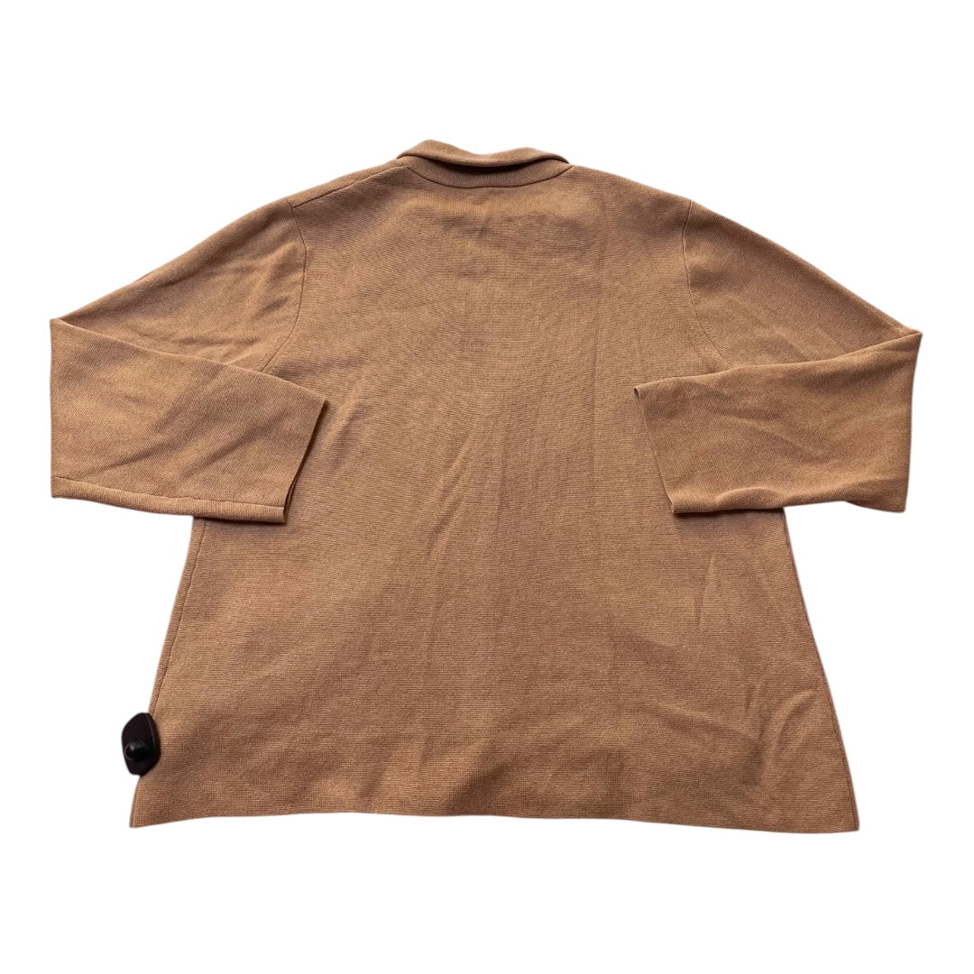 Sweater Cardigan By J. Crew In Tan, Size:Xxl