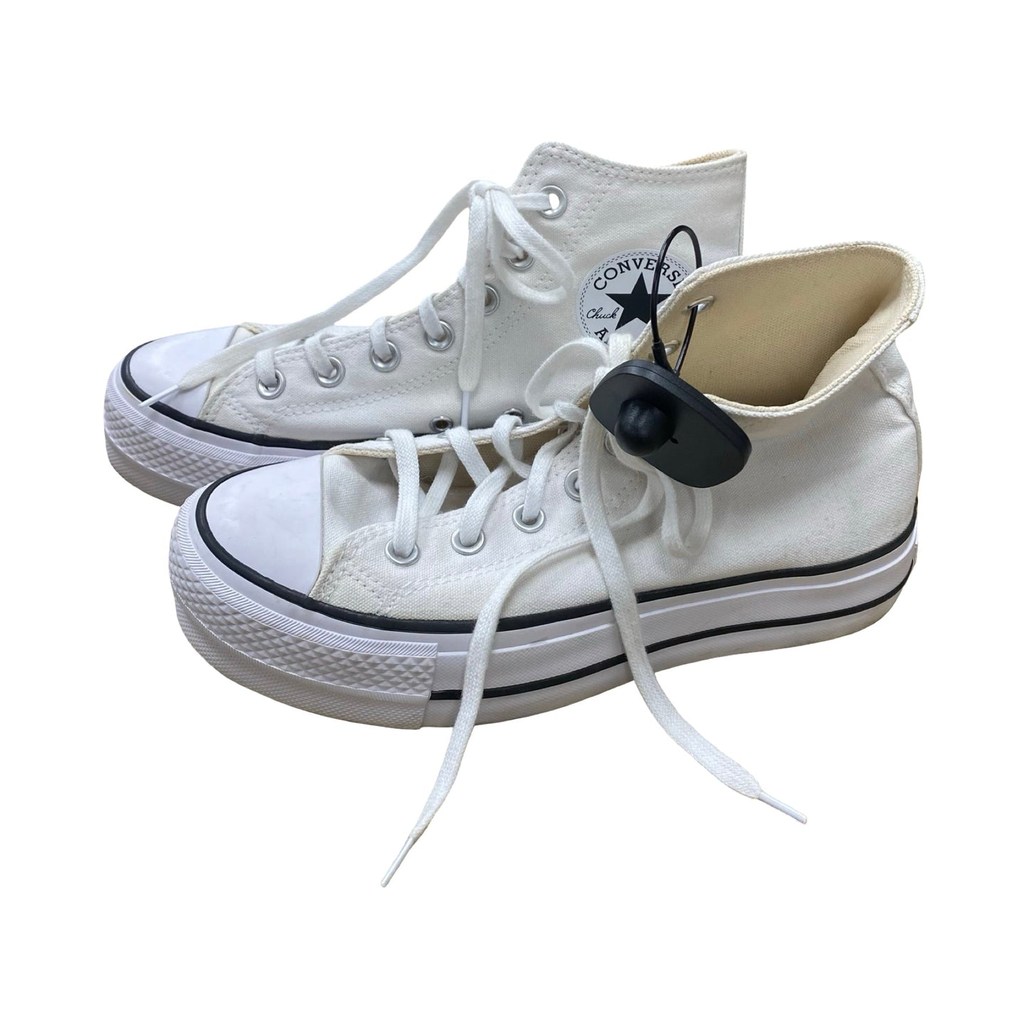 Shoes Sneakers By Converse In White, Size:6.5