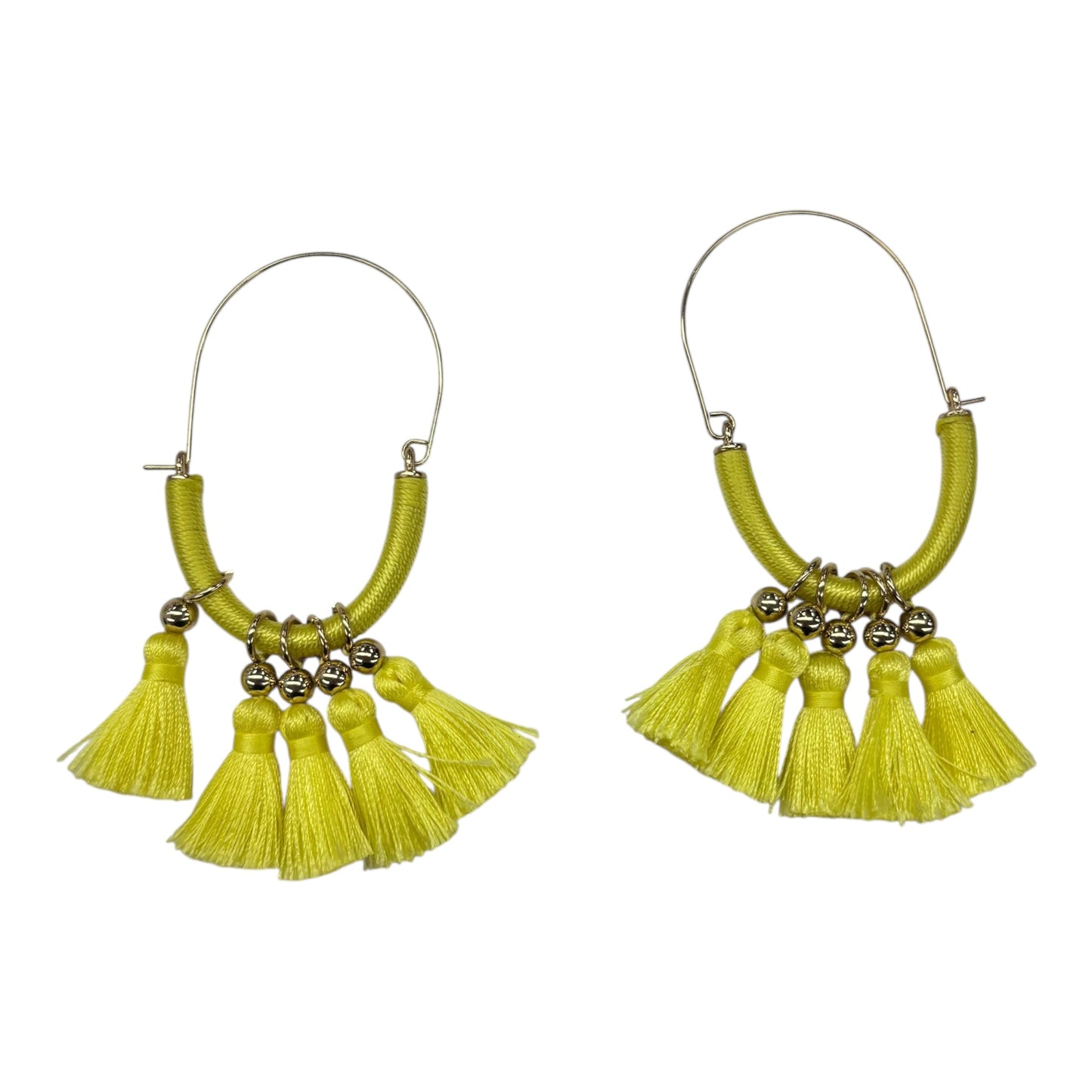 EARRINGS DANGLE/DROP by CLOTHES MENTOR In YELLOW