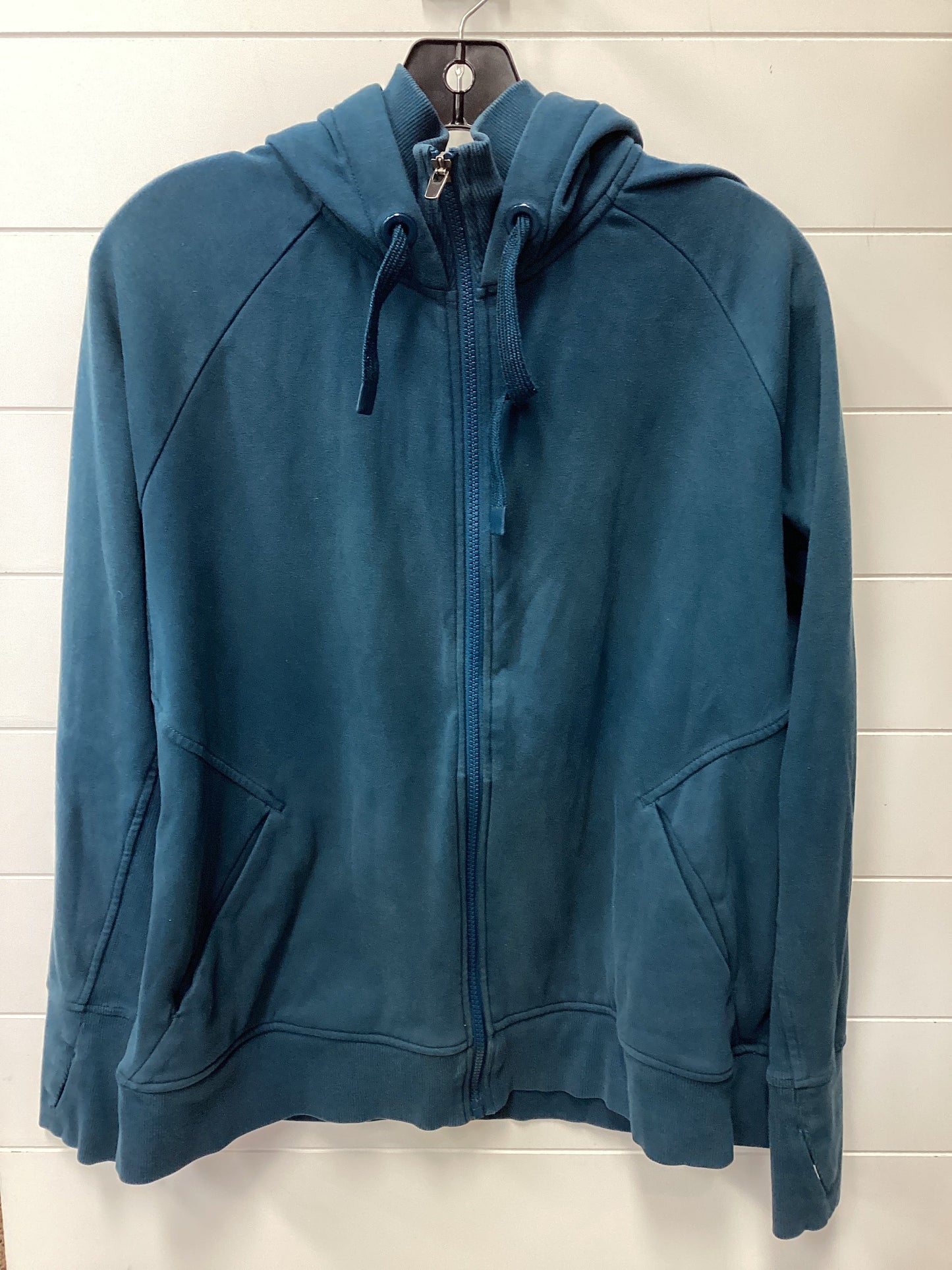 Athletic Jacket By Athleta In Blue, Size:Xl