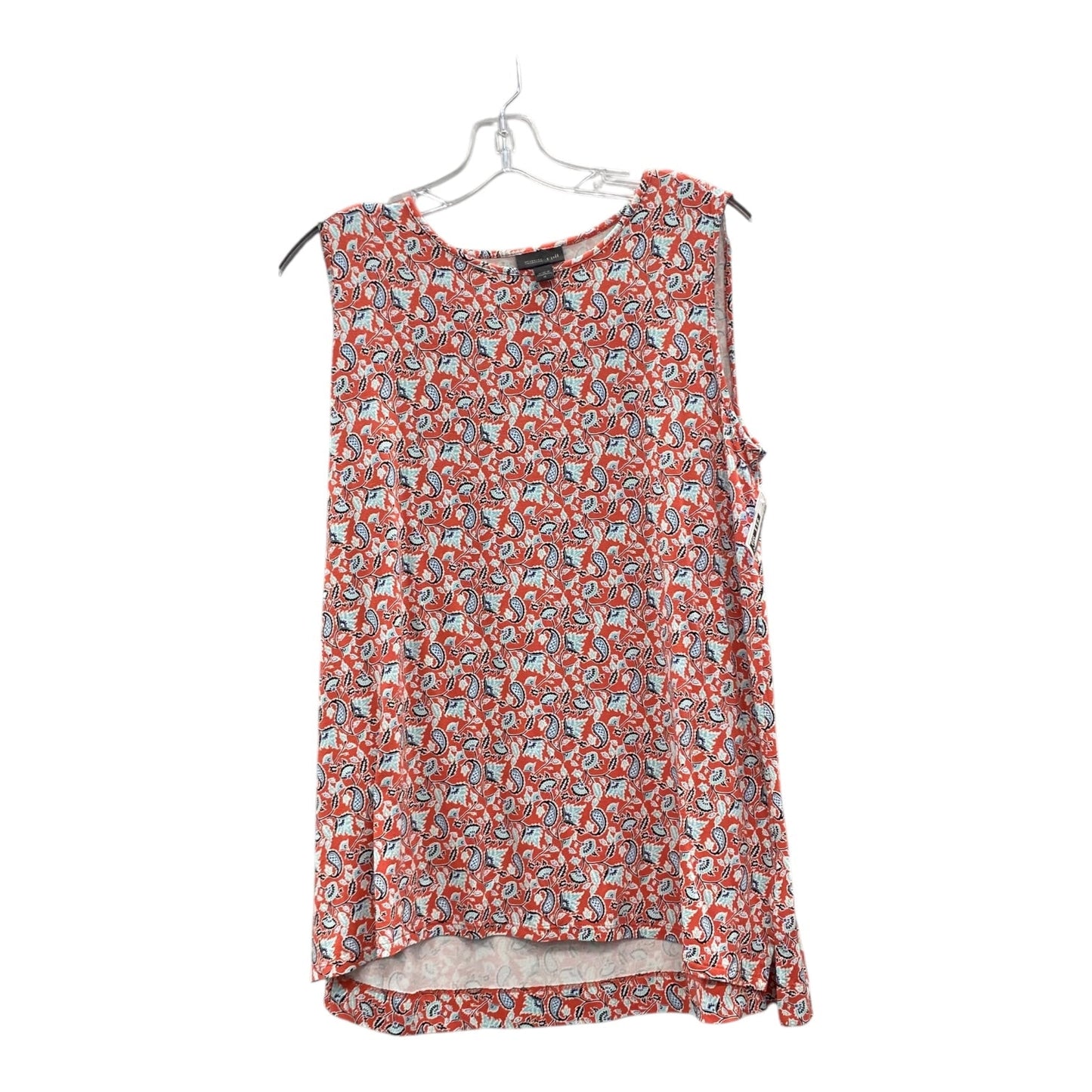 Top Sleeveless By J. Jill In Orange, Size:M