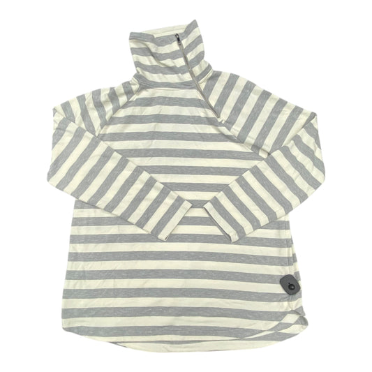 Sweatshirt Collar By Lou And Grey In Grey & White, Size:Xl