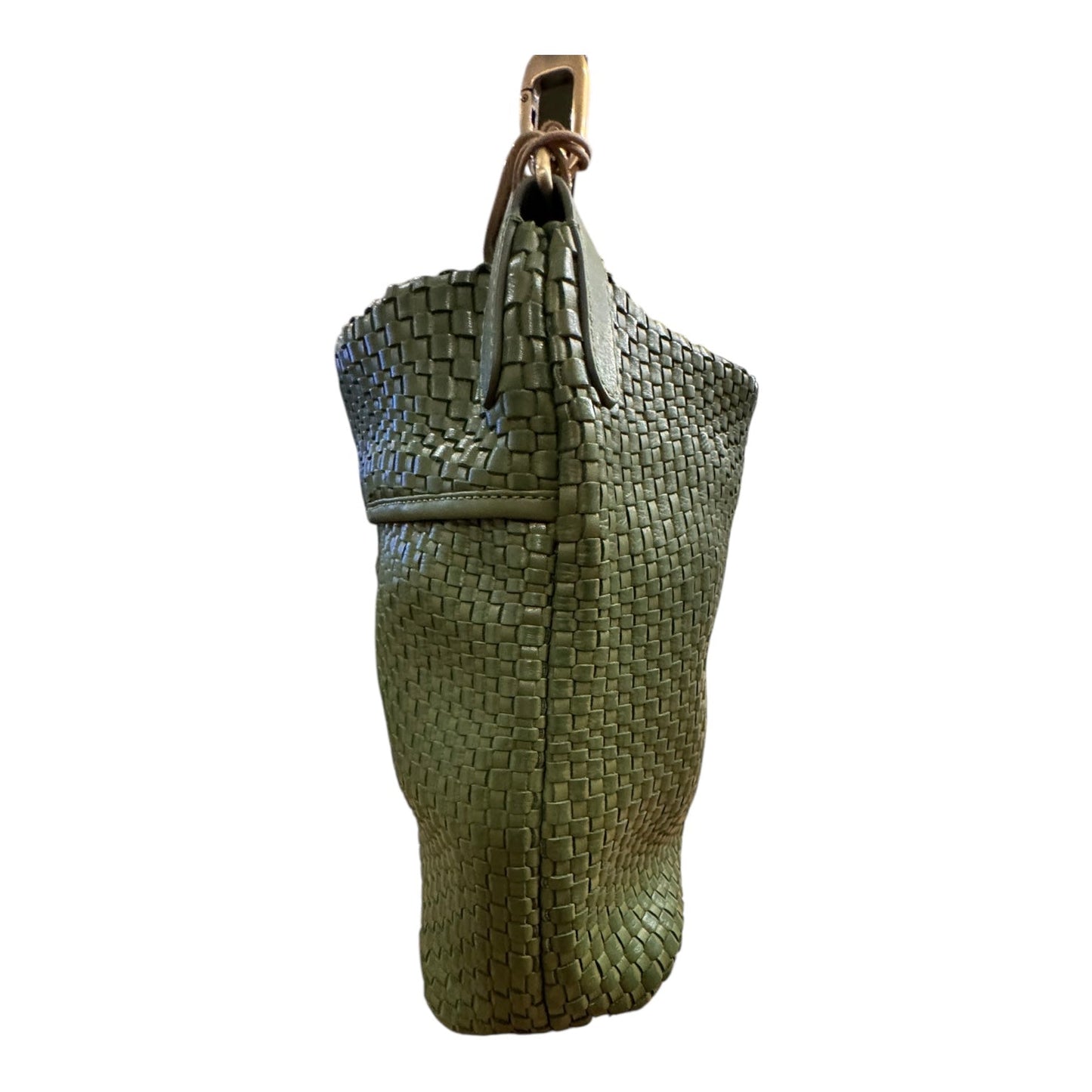Handbag Leather By Hobo Intl In Green, Size:Large