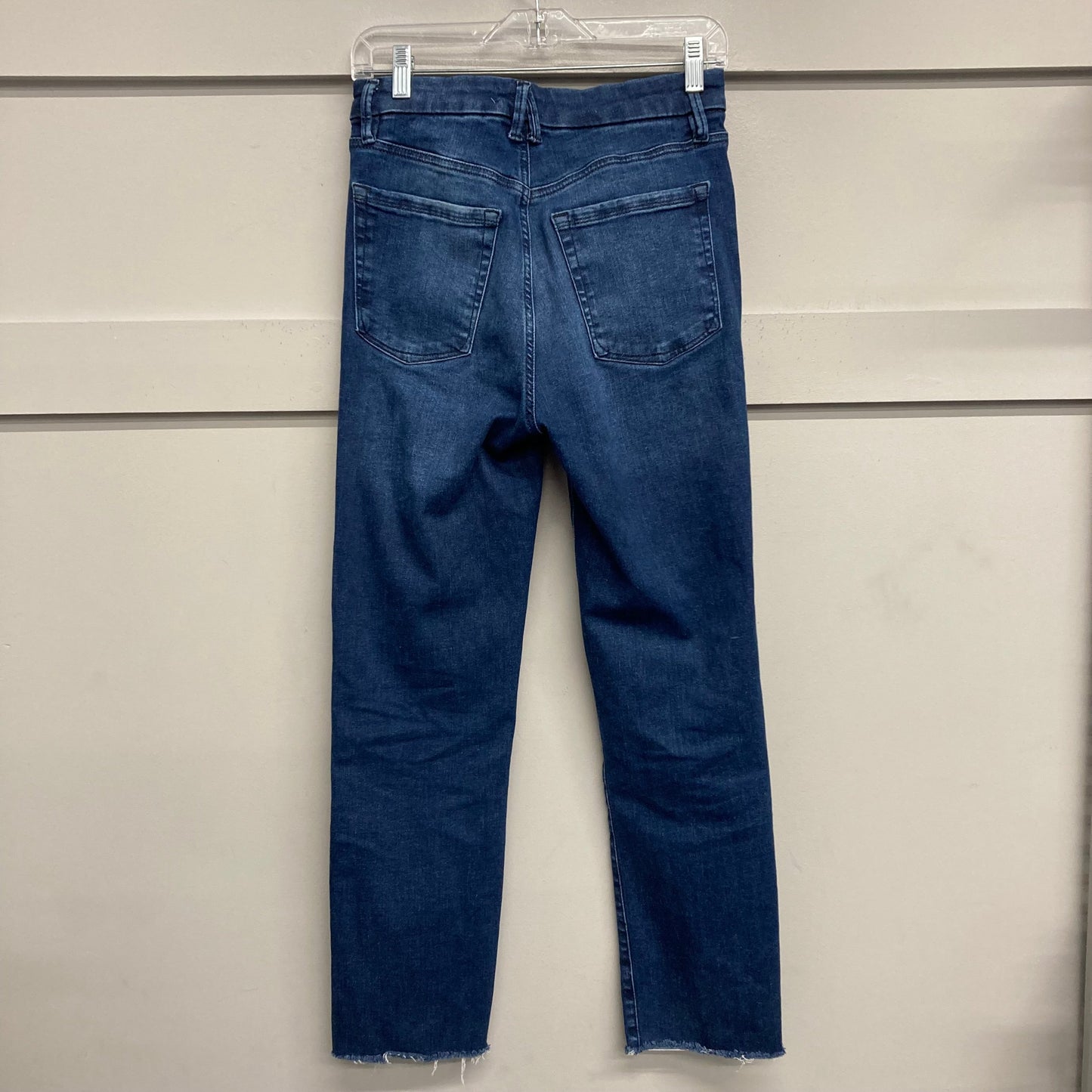 Jeans Skinny By Good American In Blue Denim, Size:6