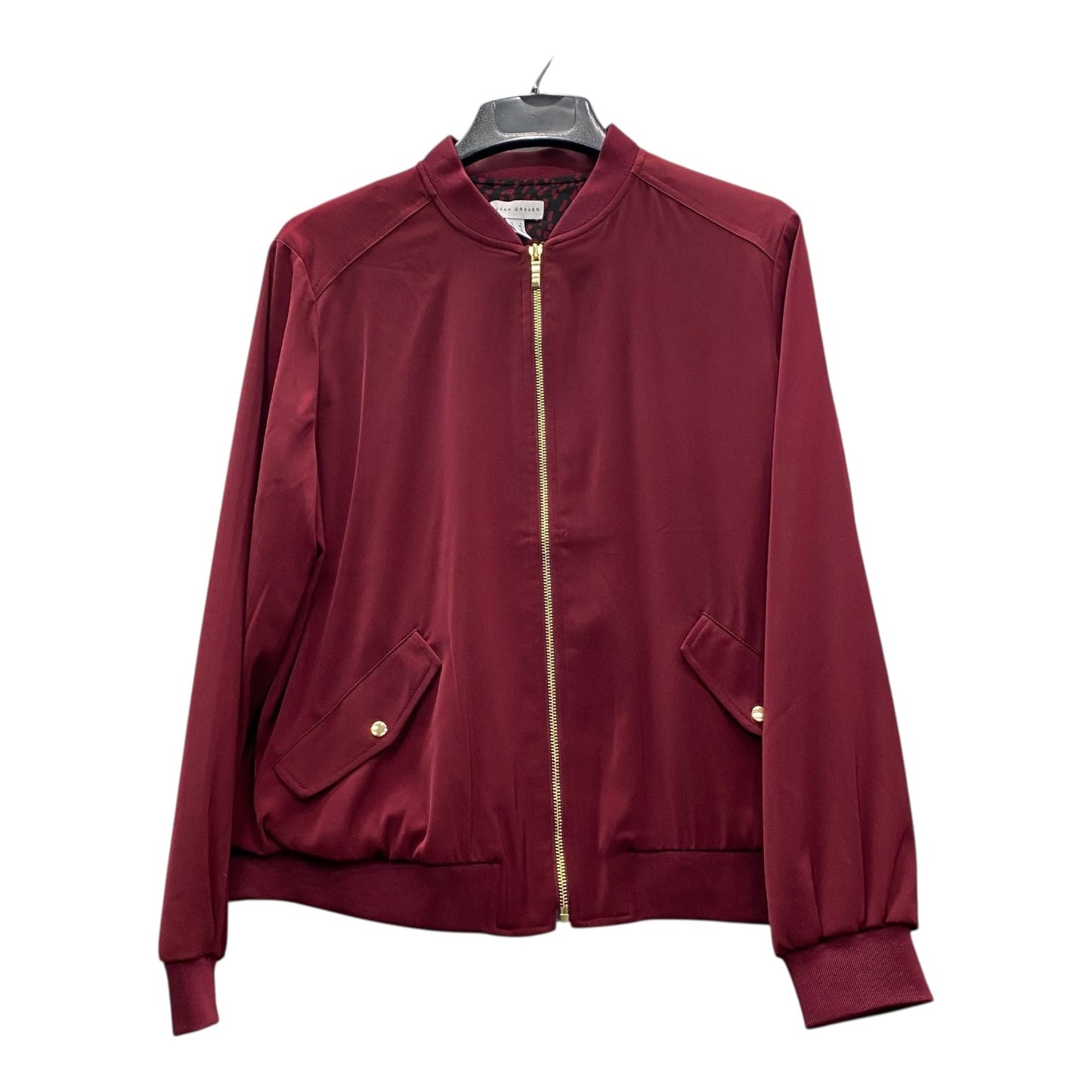 Jacket Other By Susan Graver In Purple, Size:L