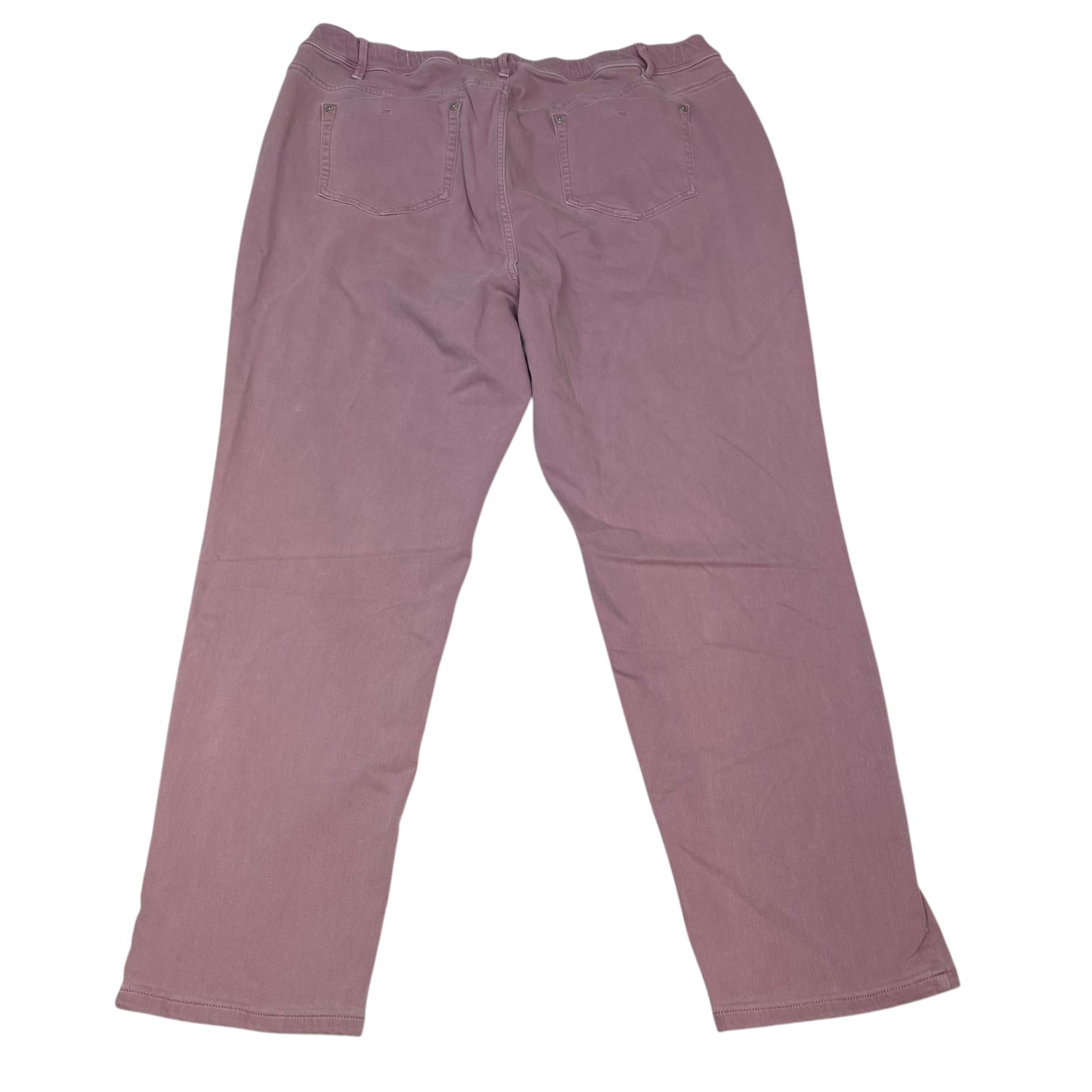 Jeans Skinny By J. Jill In Purple Denim, Size:20