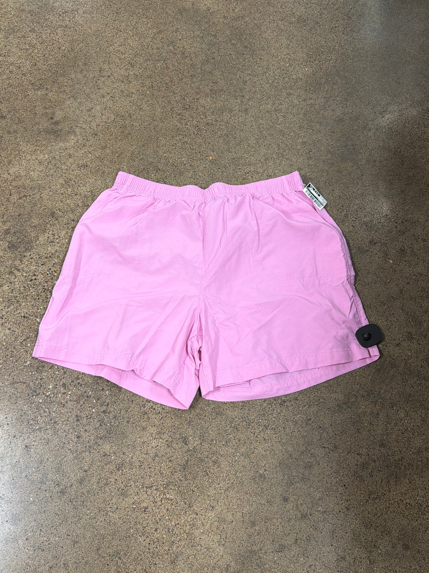 Athletic Shorts By Columbia In Pink, Size:1X