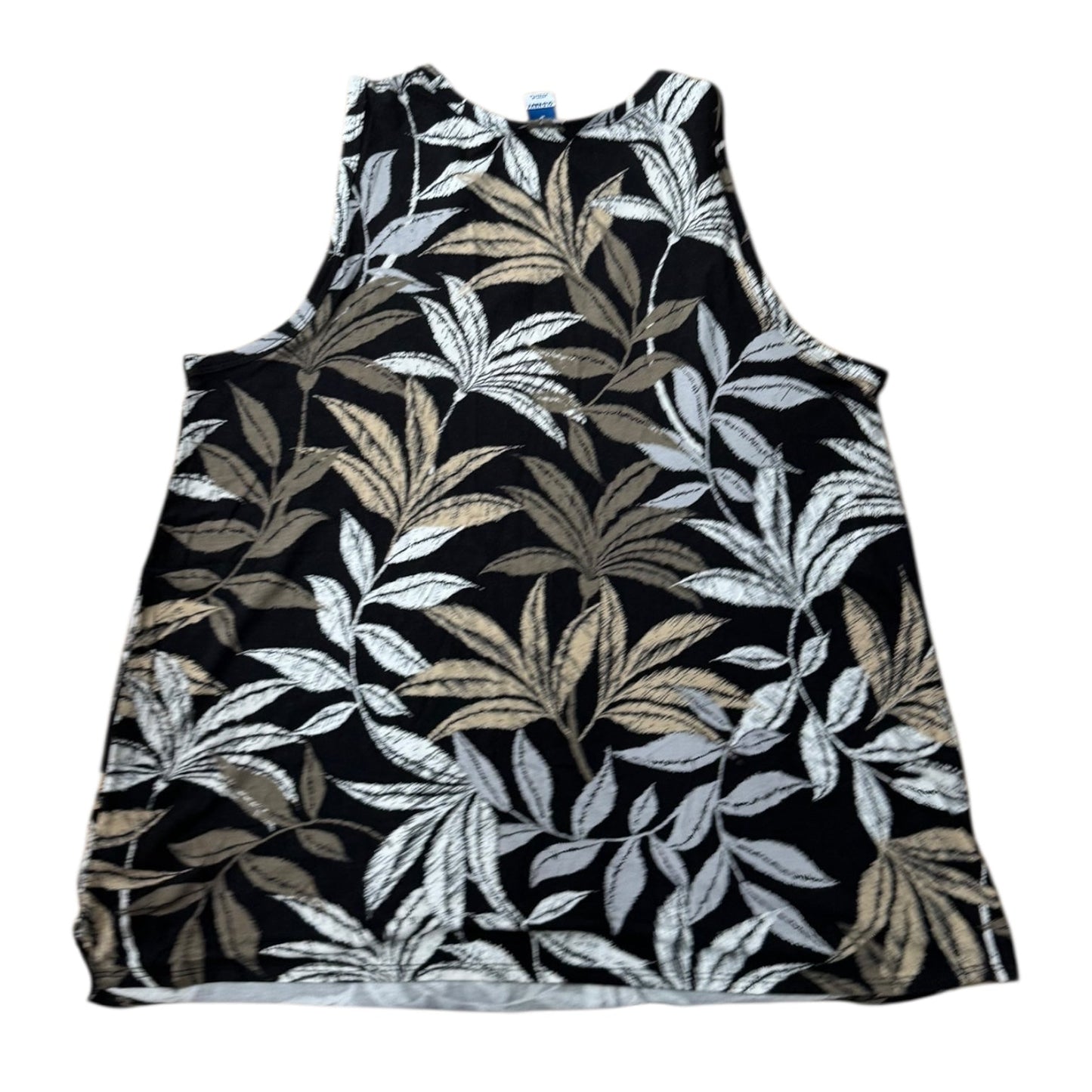 Tank Top By Old Navy In Black & Brown, Size:M