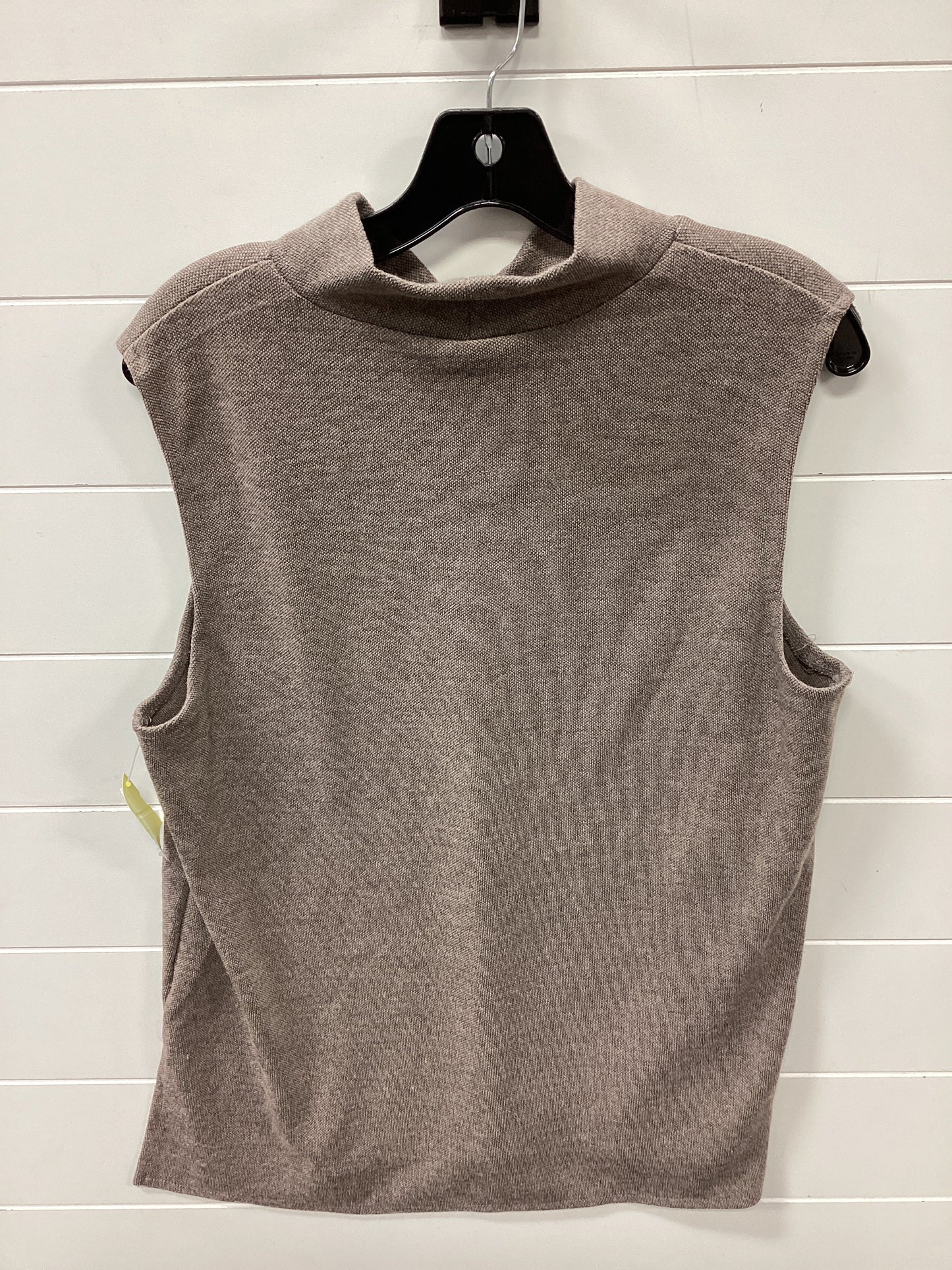 Top Sleeveless By Truth In Brown, Size:Xl