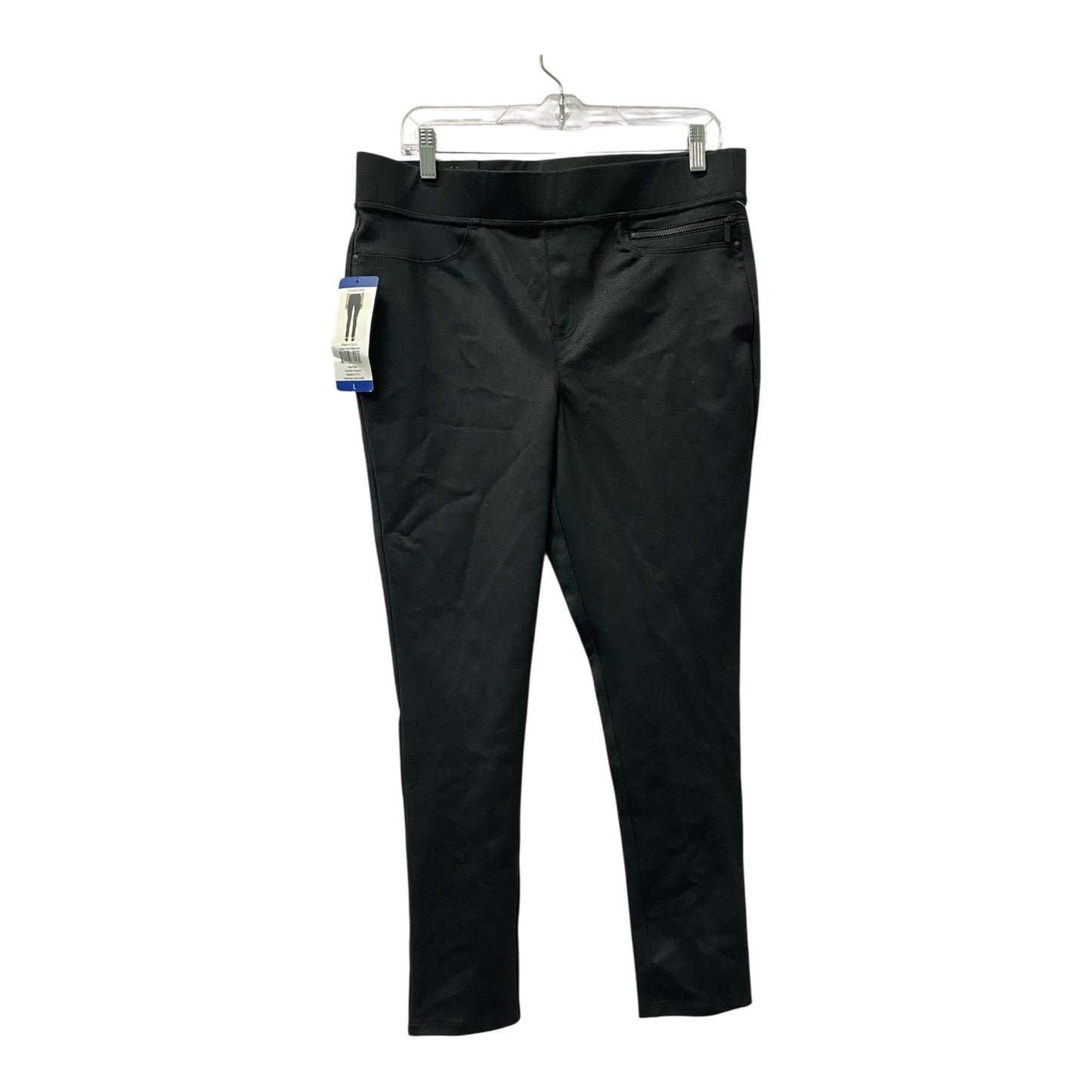 Pants Dress By Dkny In Black & Grey, Size:12