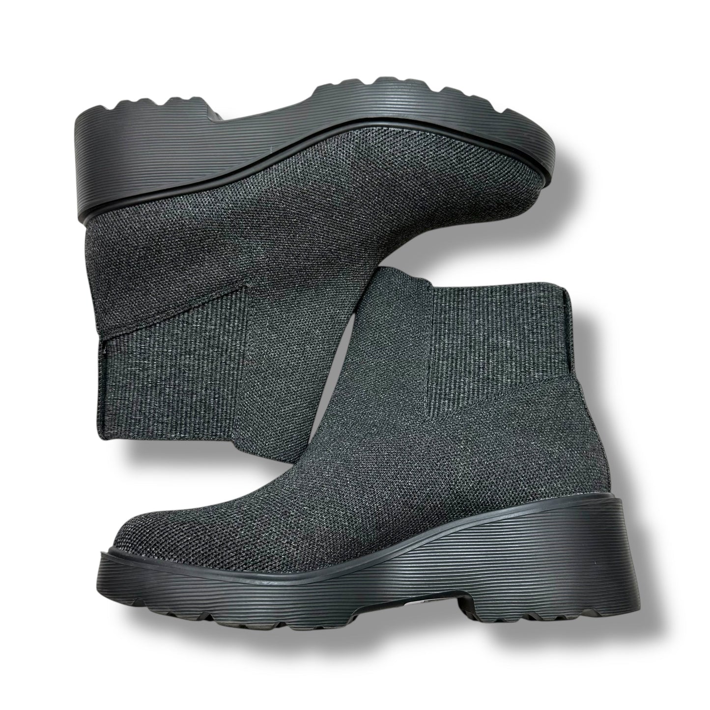 Boots Ankle Flats By VIVAIA In Grey, Size: