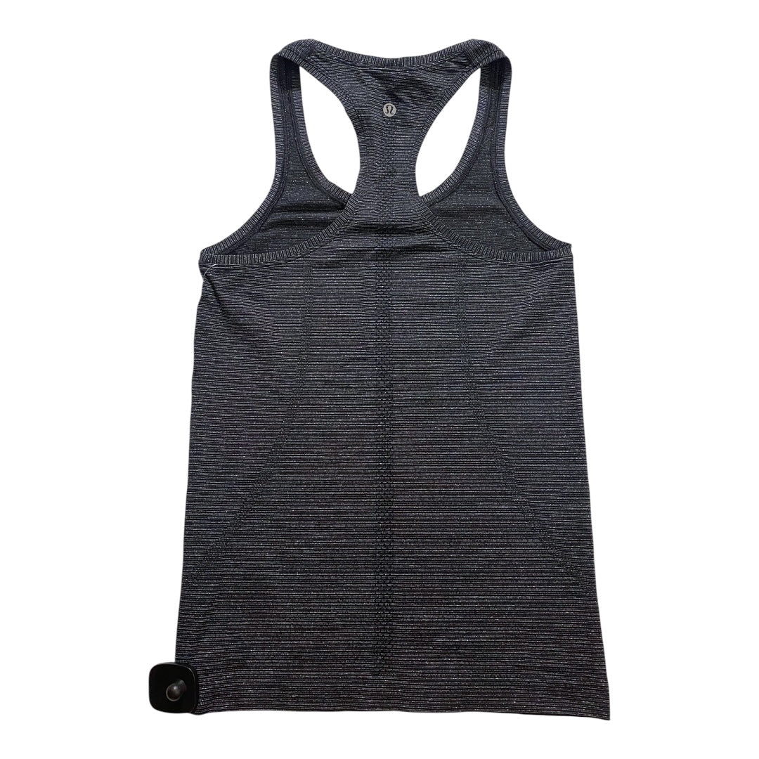 Athletic Tank Top By Lululemon In Grey, Size:6
