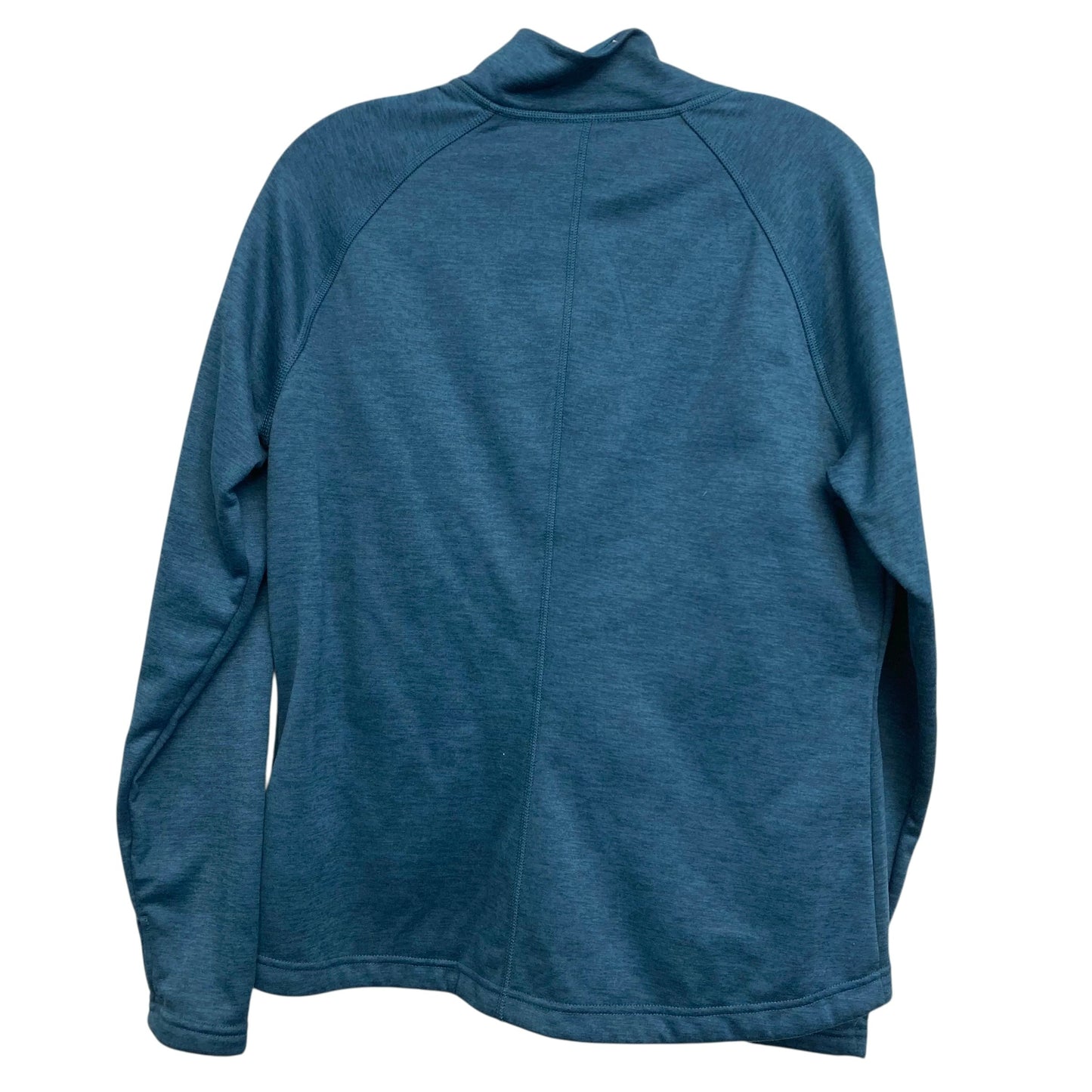 Athletic Top Ls Crewneck By The North Face In Blue, Size:L