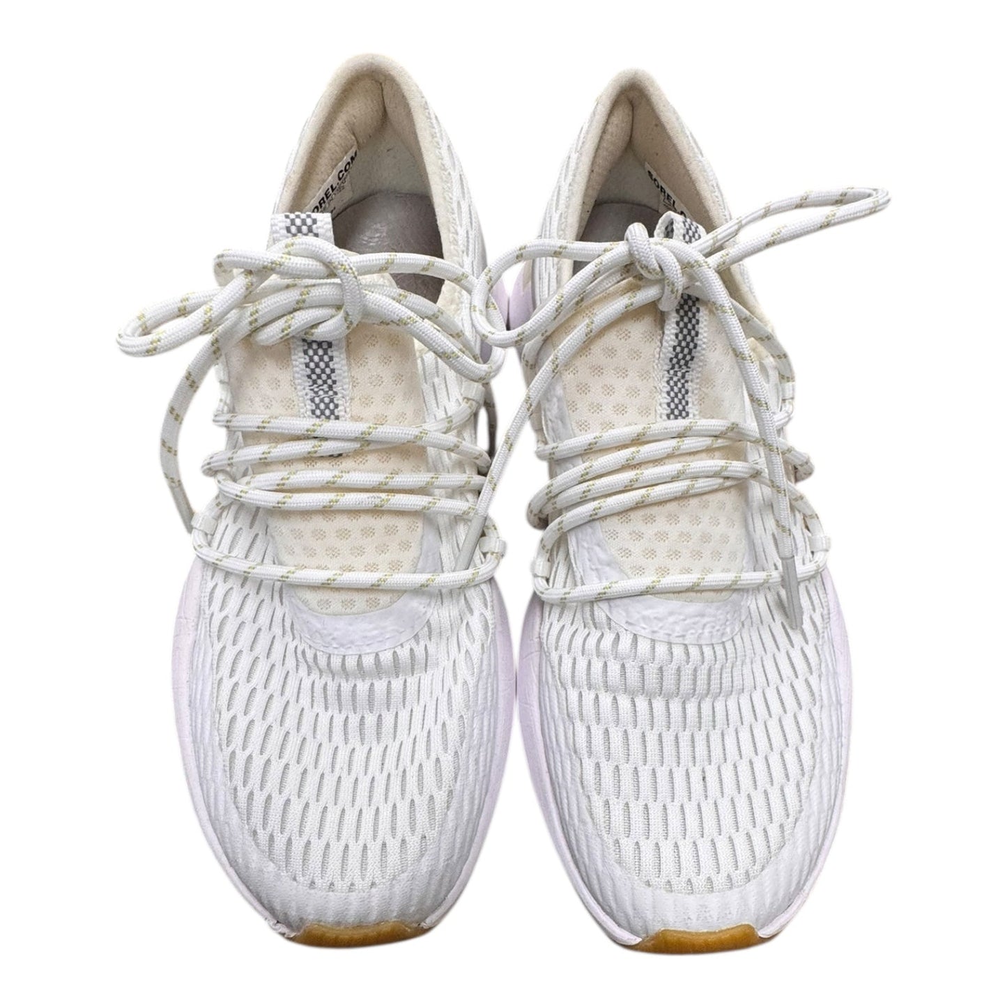 Shoes Designer By Sorel In White, Size:5.5