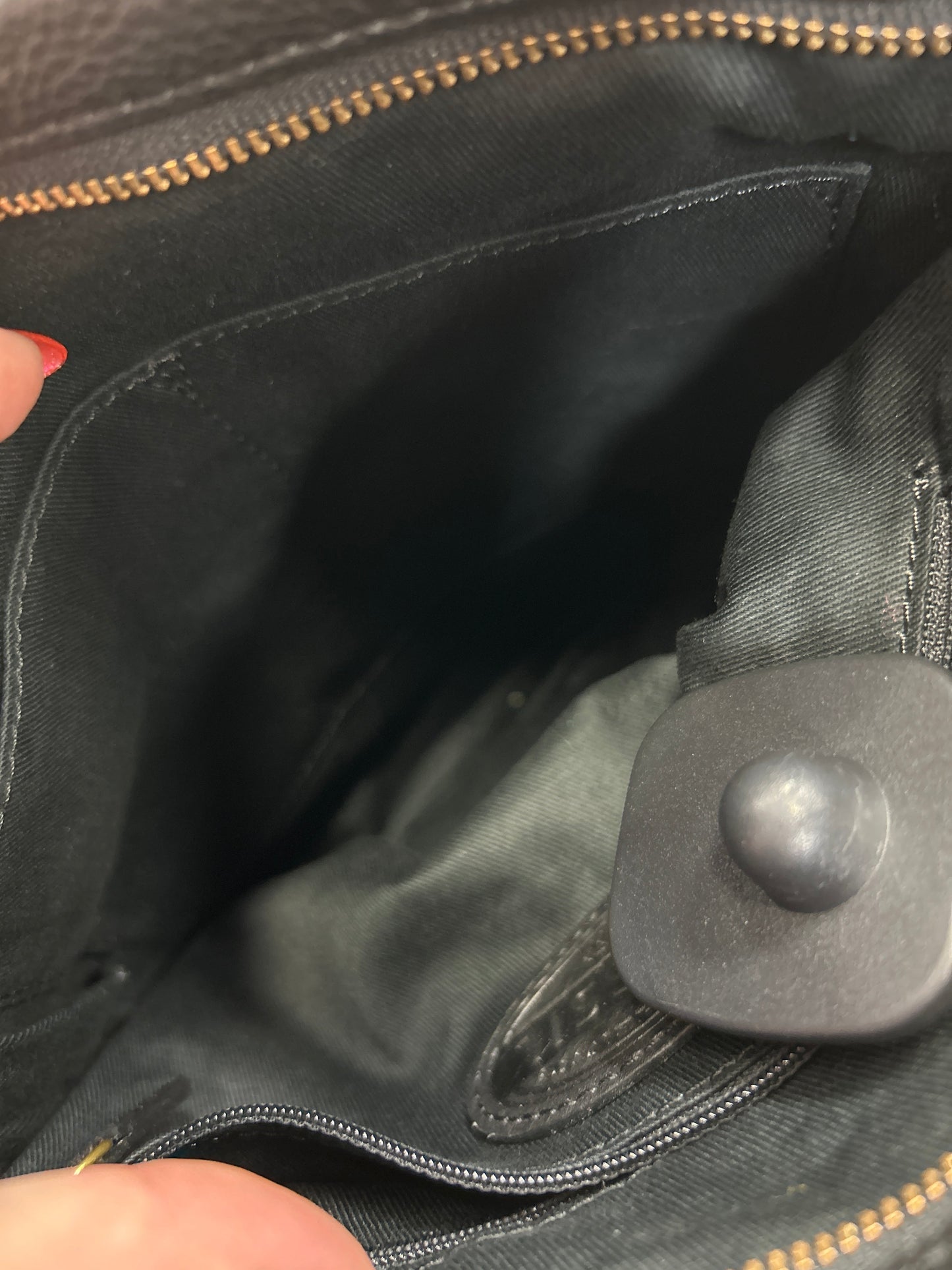 Crossbody By Fossil In Black, Size:Medium