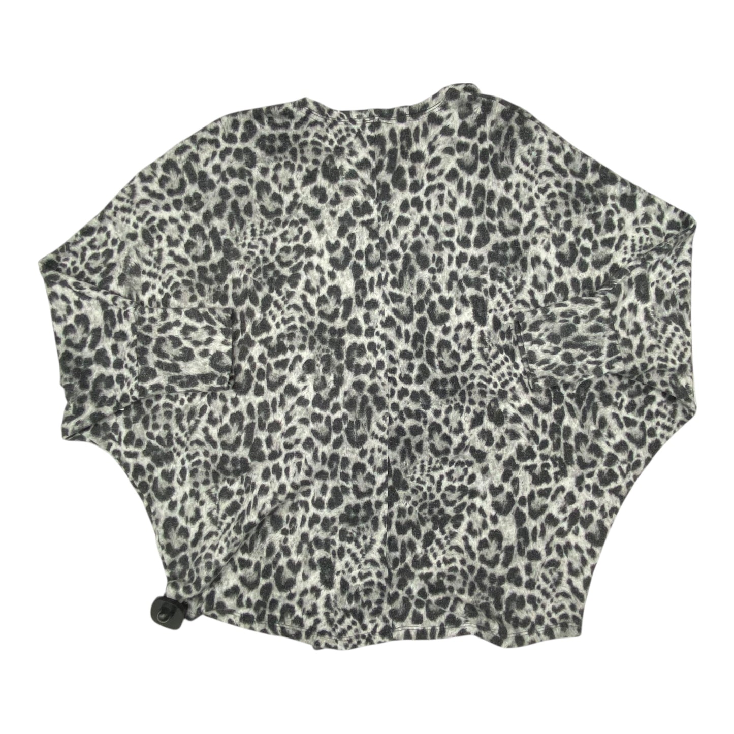Sweater Cardigan By Chicos In Animal Print, Size:S