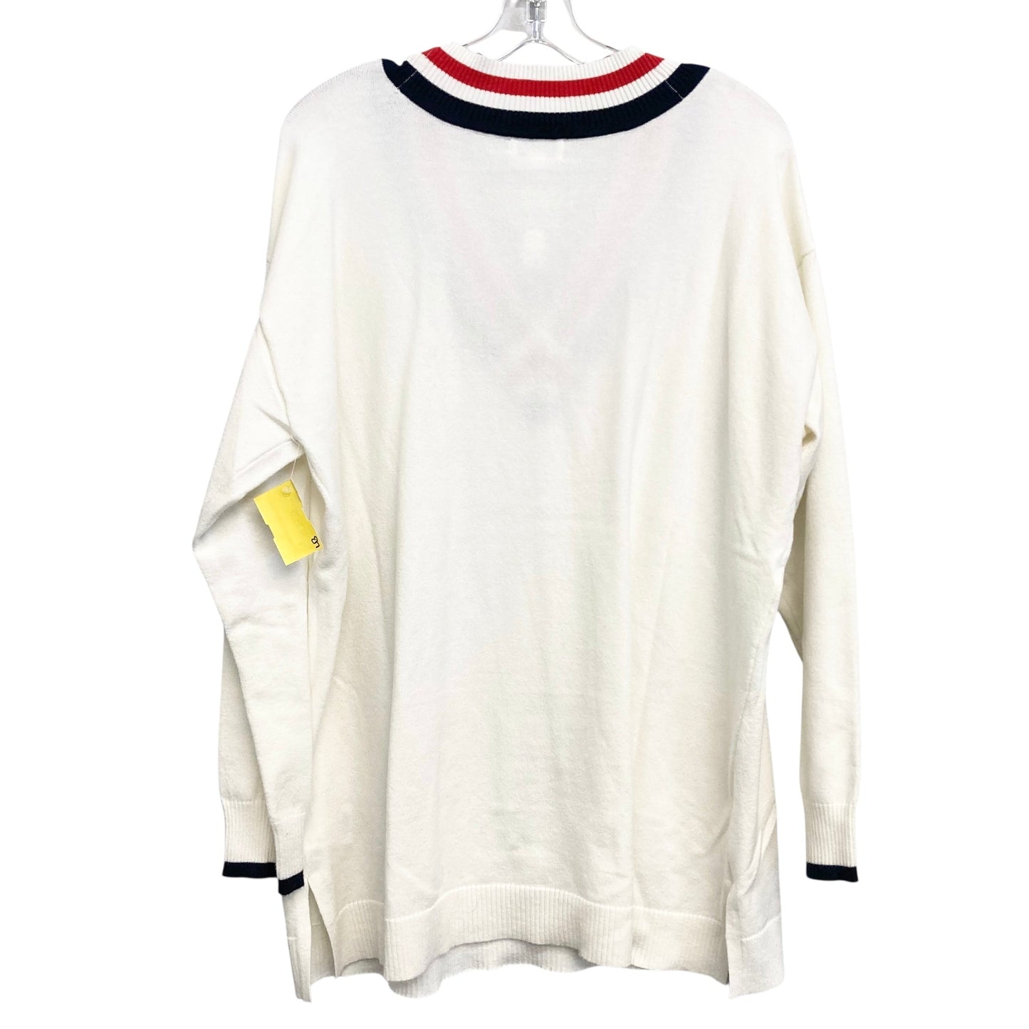 Sweater By Style And Company In White, Size:Xl