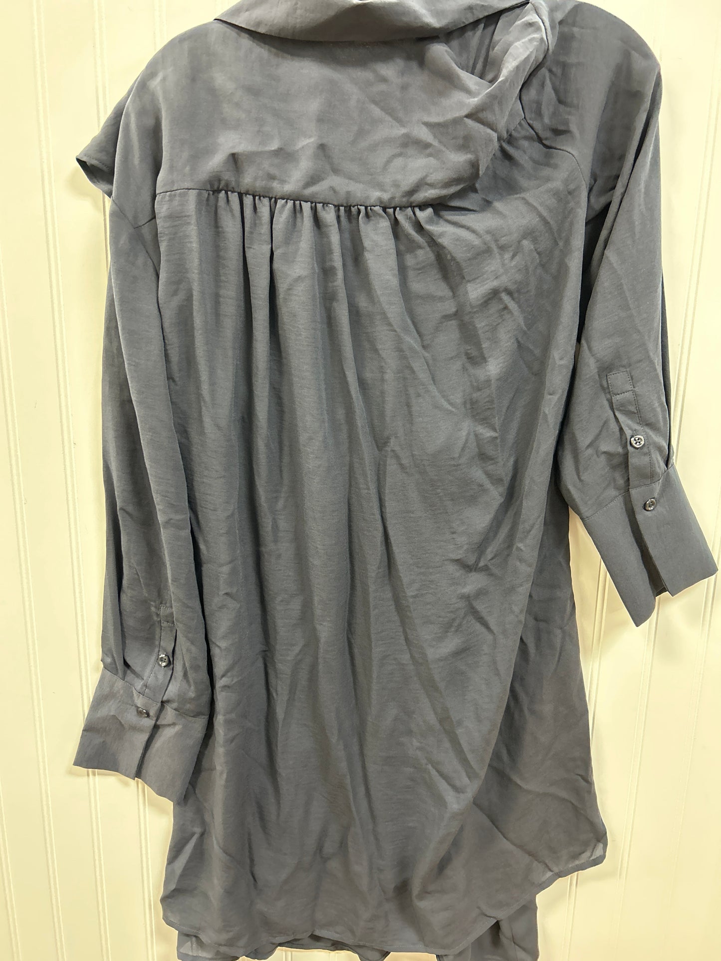 Dress Casual Midi By Future Collective In Navy, Size:S