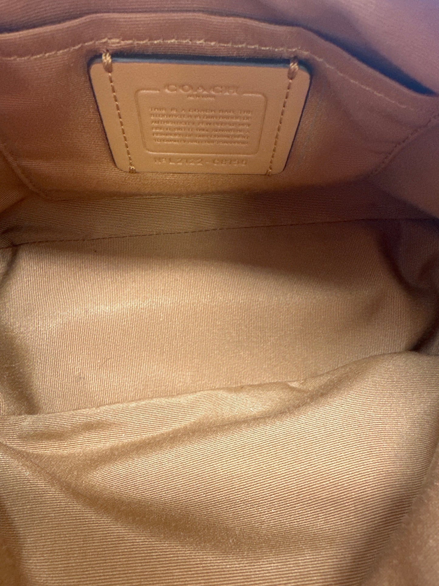 Handbag Designer By Coach, Size: Small