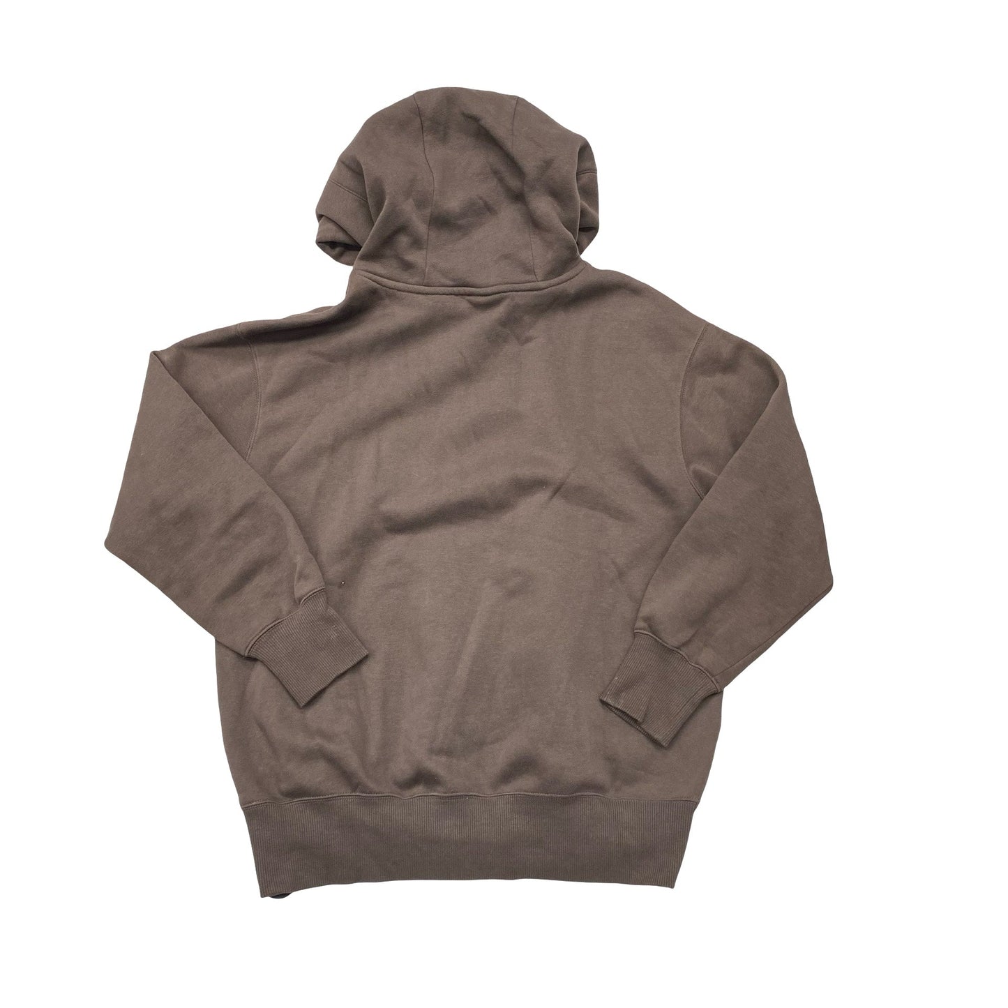 Athletic Sweatshirt Hoodie By Nike In Brown, Size:Xs