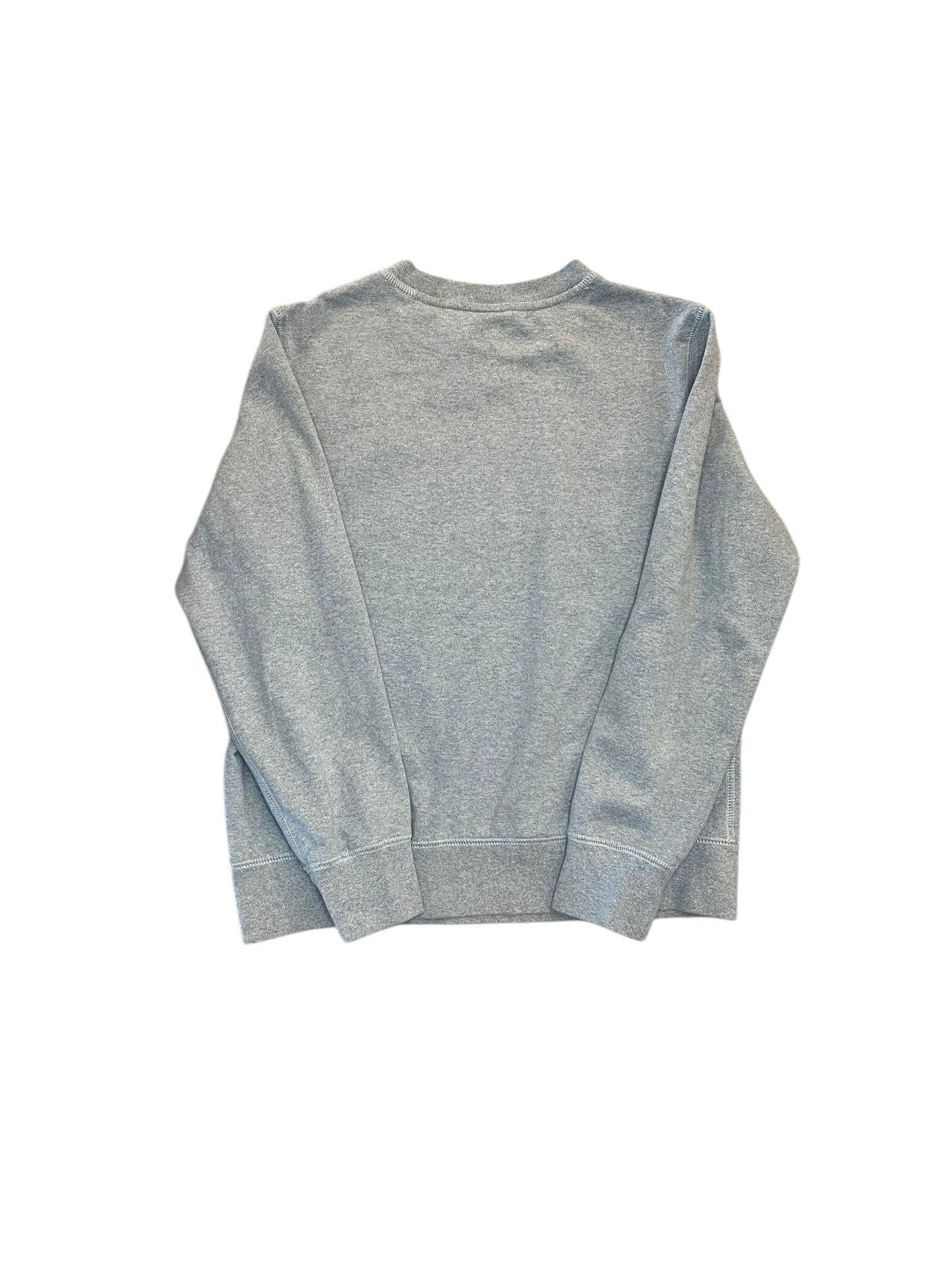 Athletic Sweatshirt Crewneck By The North Face In Grey, Size:M