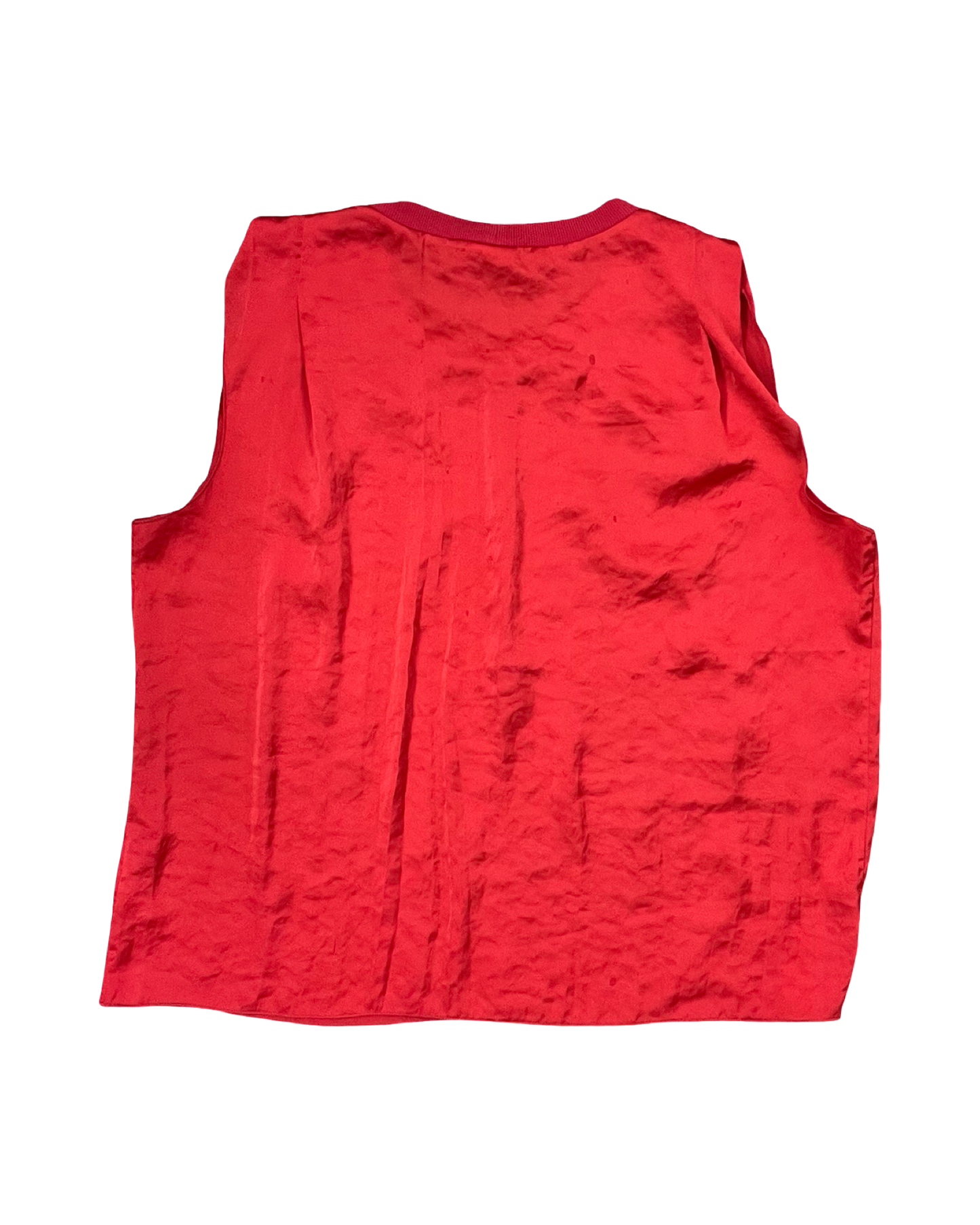 Top Sleeveless By Cabi In Red, Size:M