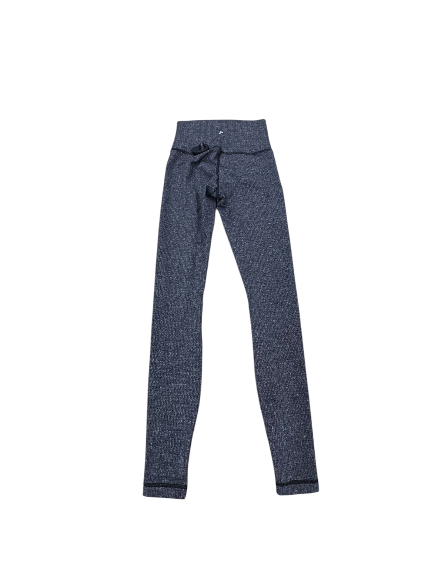 Athletic Leggings By Lululemon In Grey, Size:2