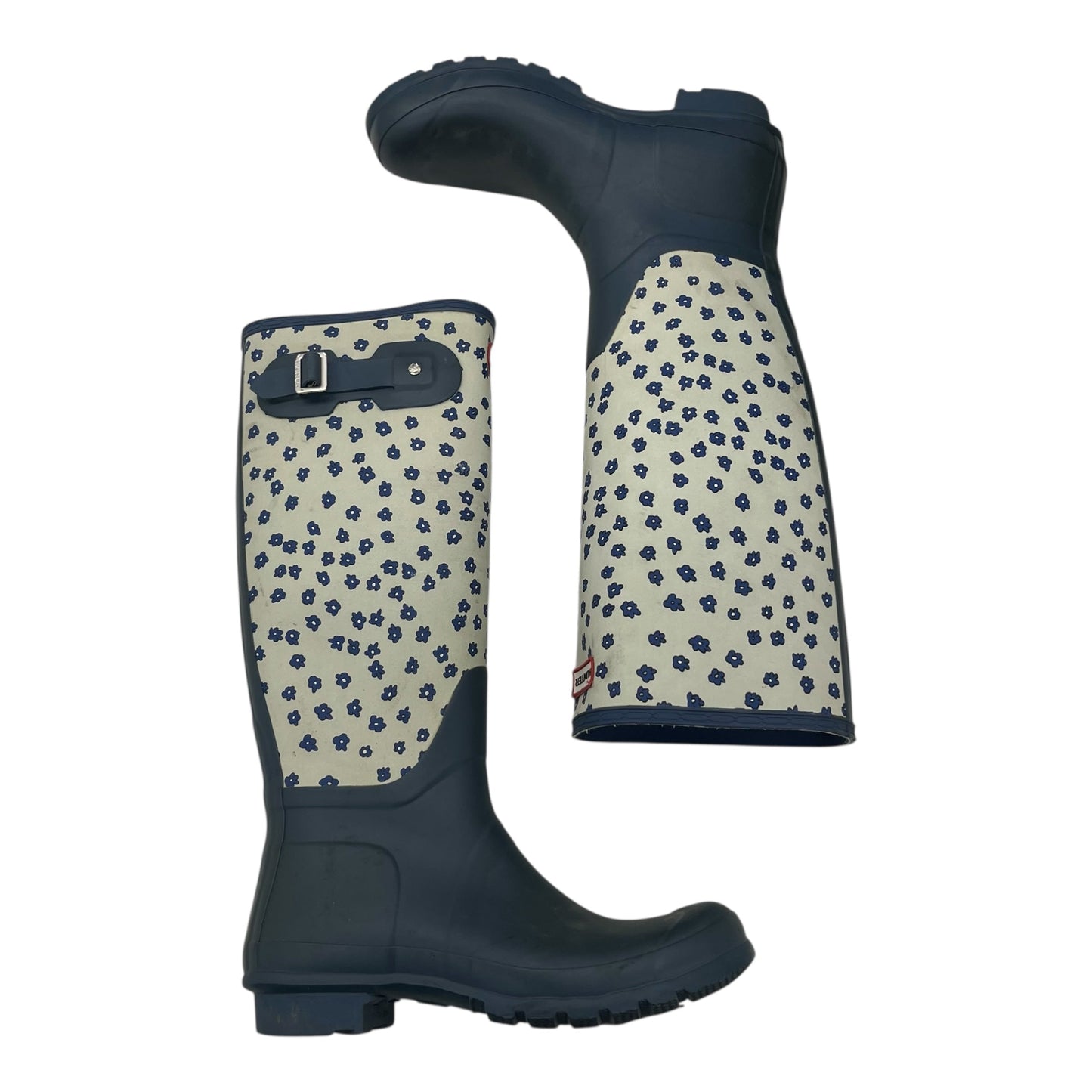 Boots Rain By Hunter In Floral Print, Size:10