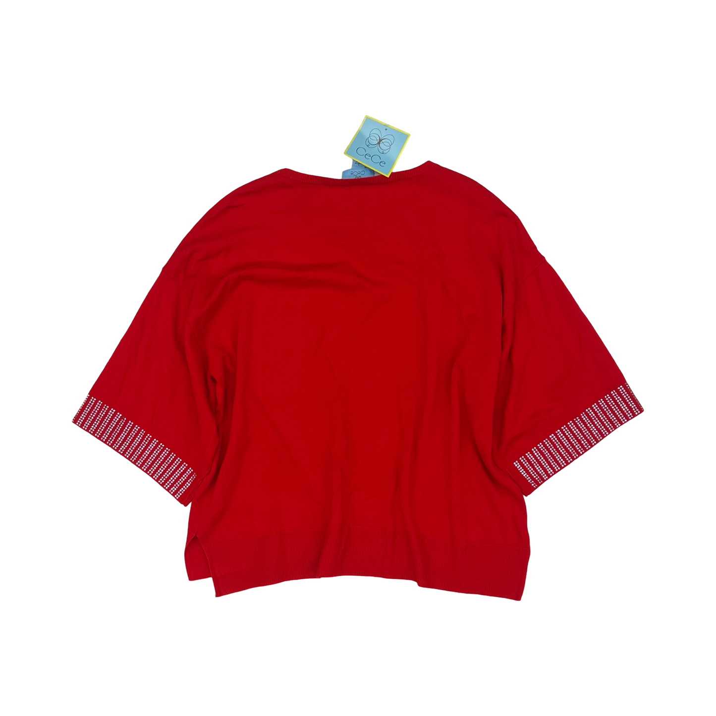 Sweater By Cece In Red, Size:L