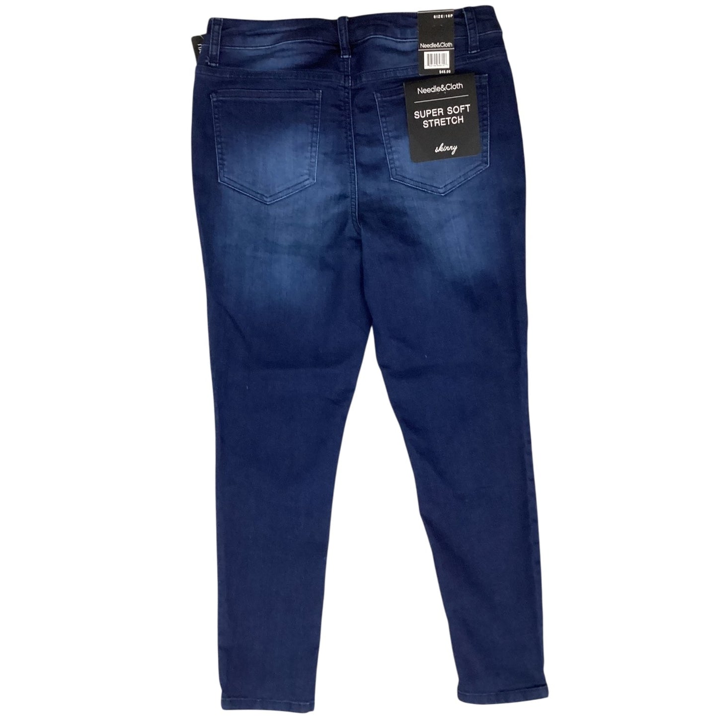 Jeans Skinny By Clothes Mentor In Blue Denim, Size:10P