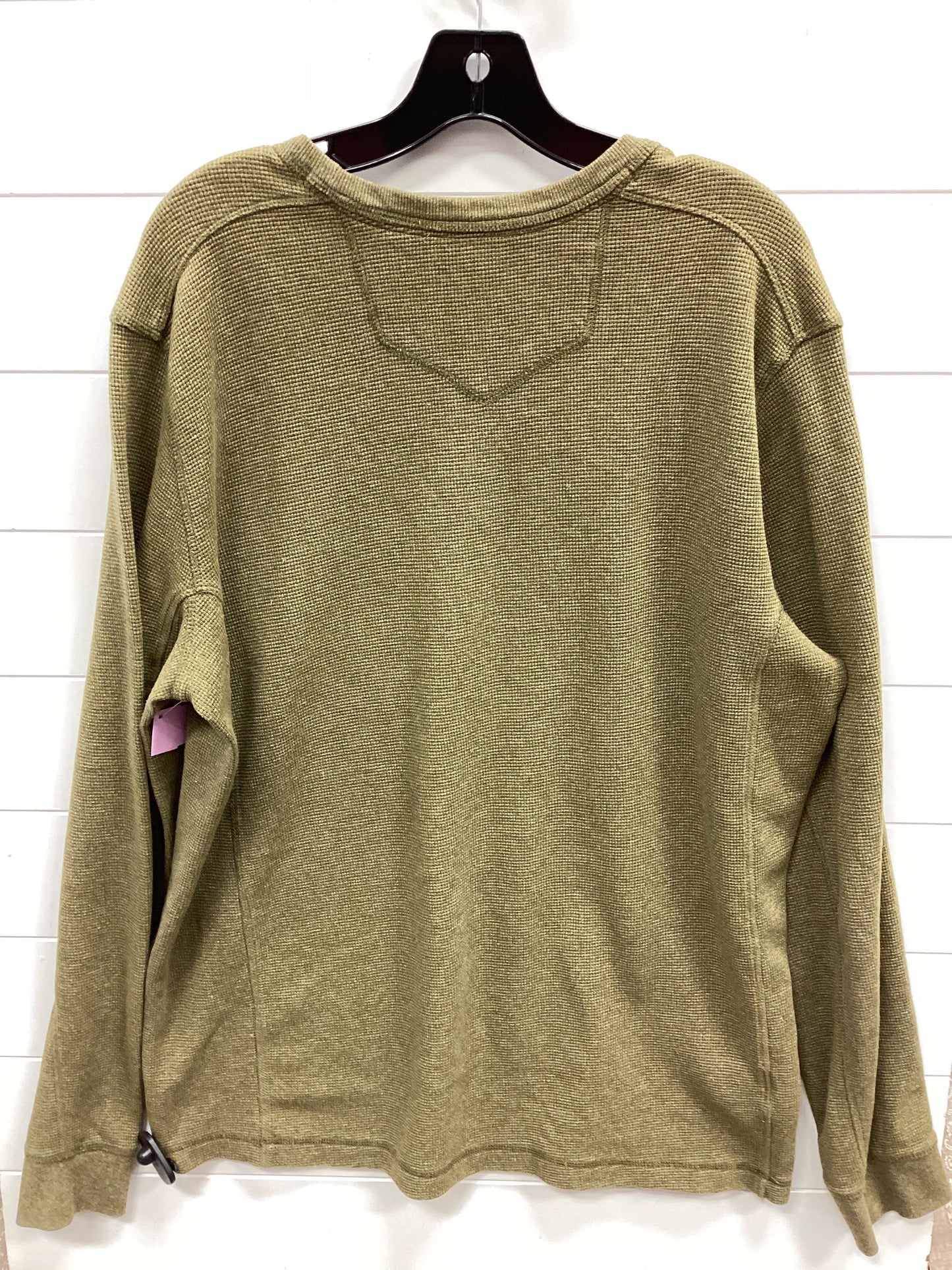 Top Ls By Eddie Bauer In Green, Size:Xl Tall