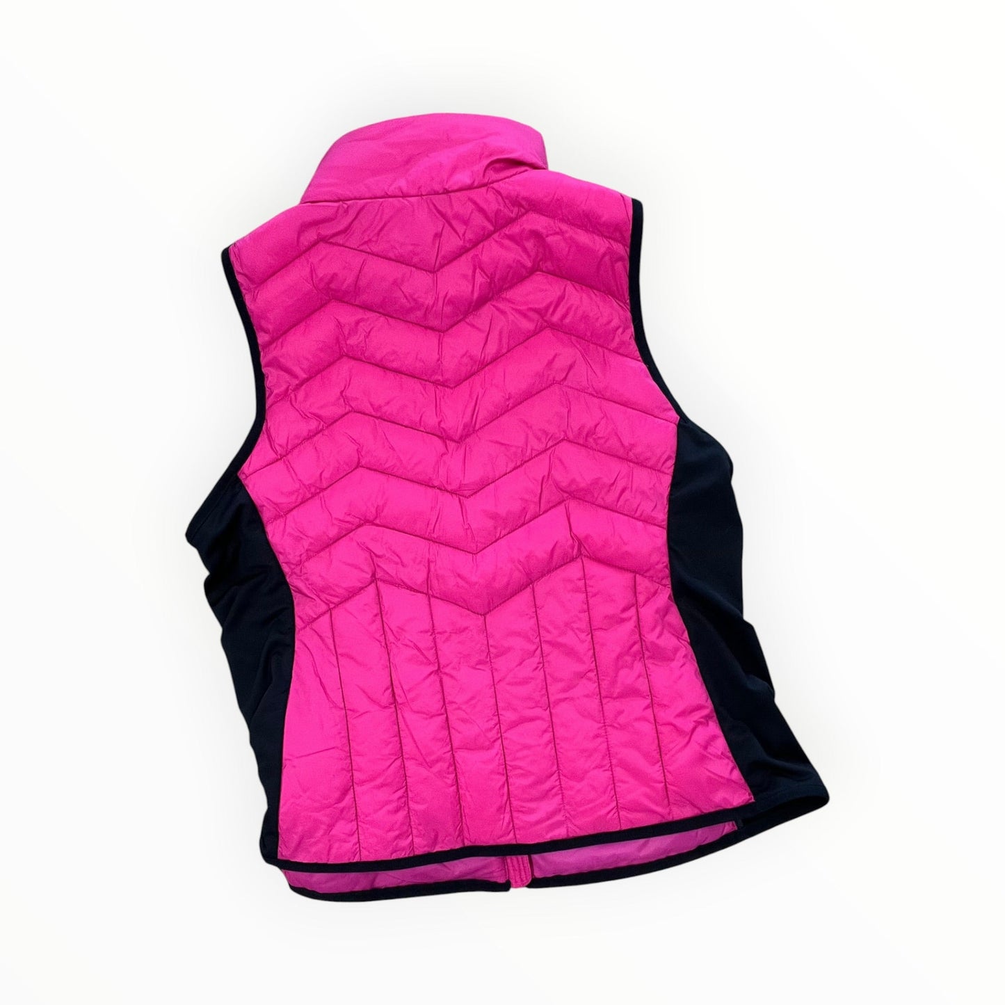 Vest Puffer & Quilted By Calvin Klein In Pink, Size:Xl