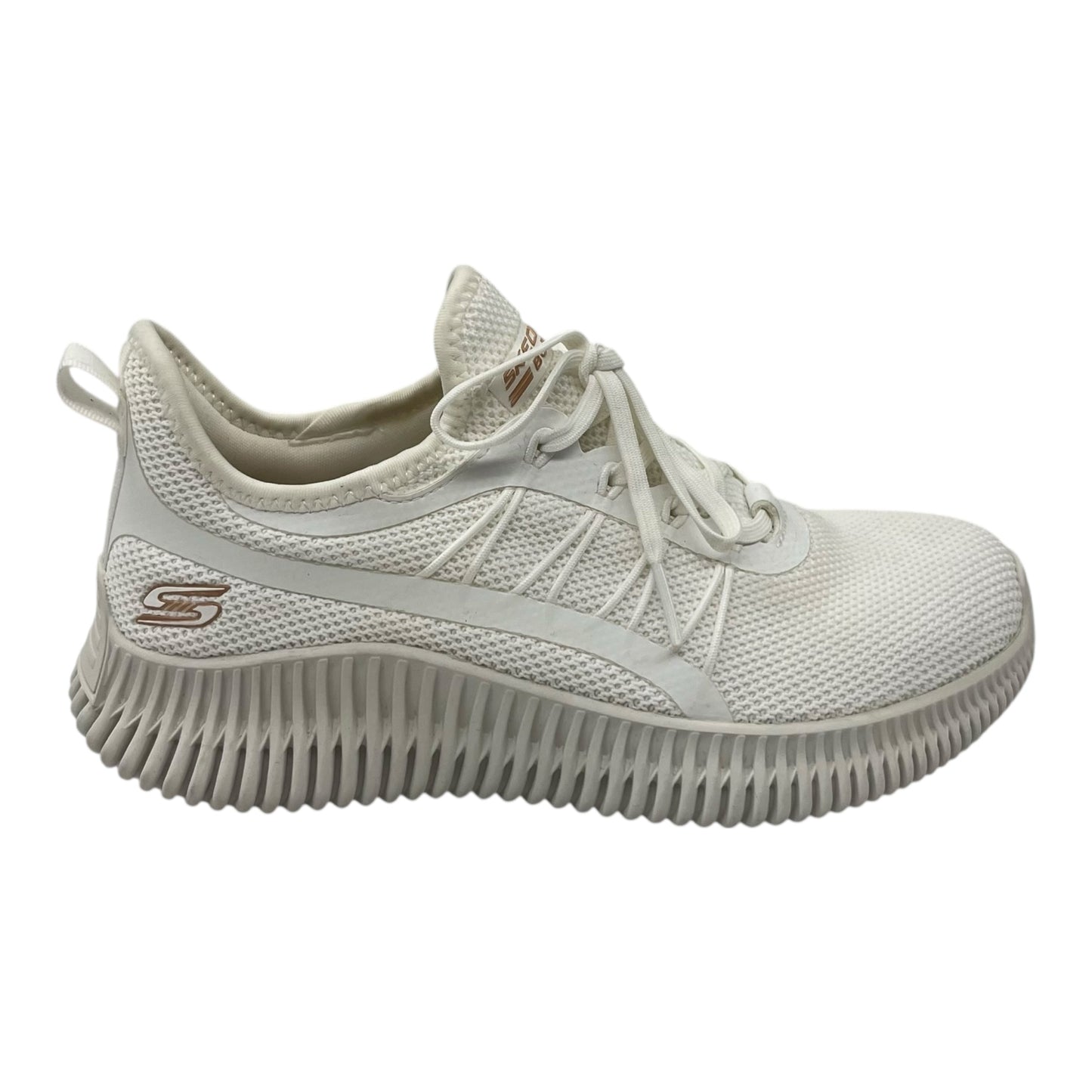 Shoes Athletic By Skechers In Cream, Size:5