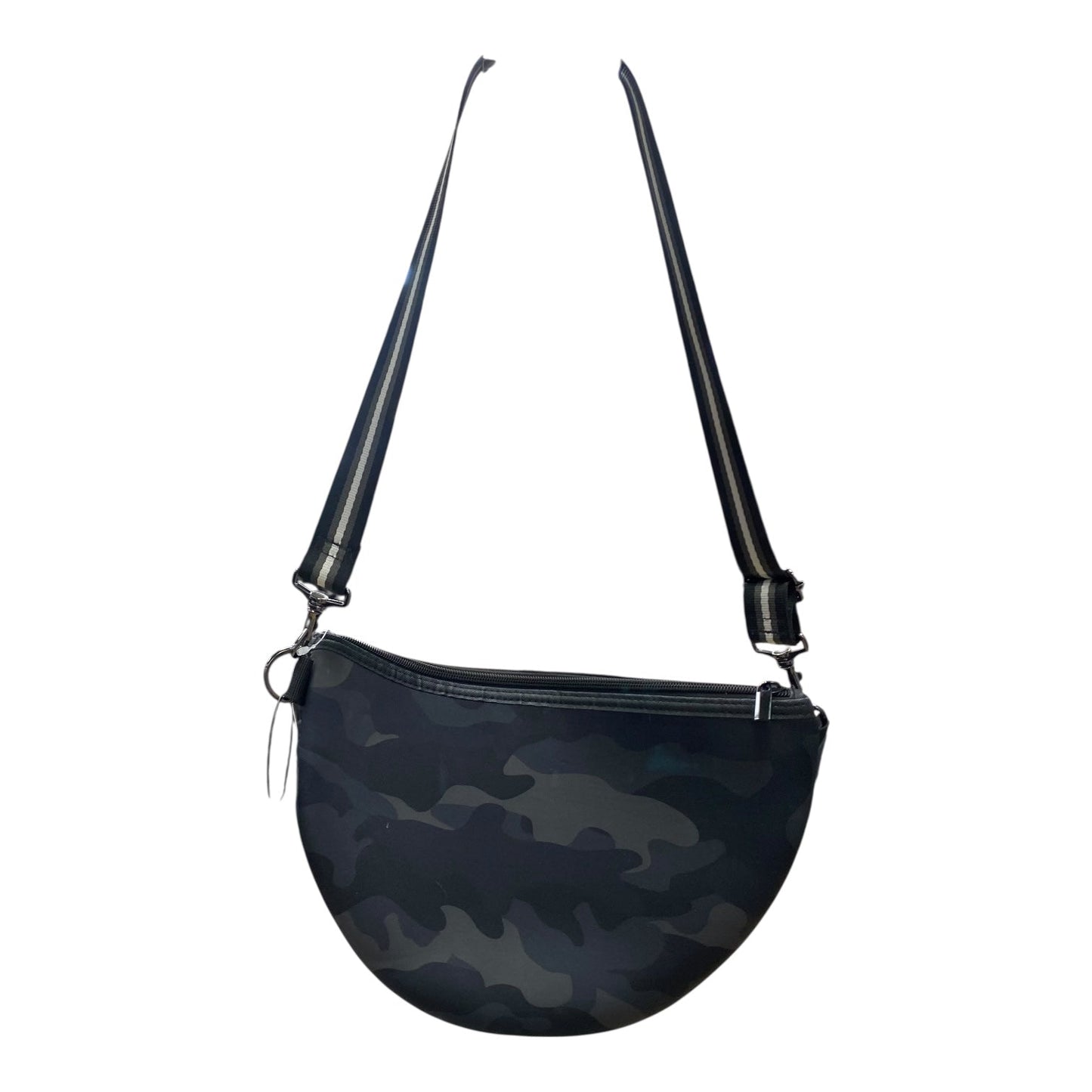 Handbag By Haute Shore In Black & Grey, Size:Small