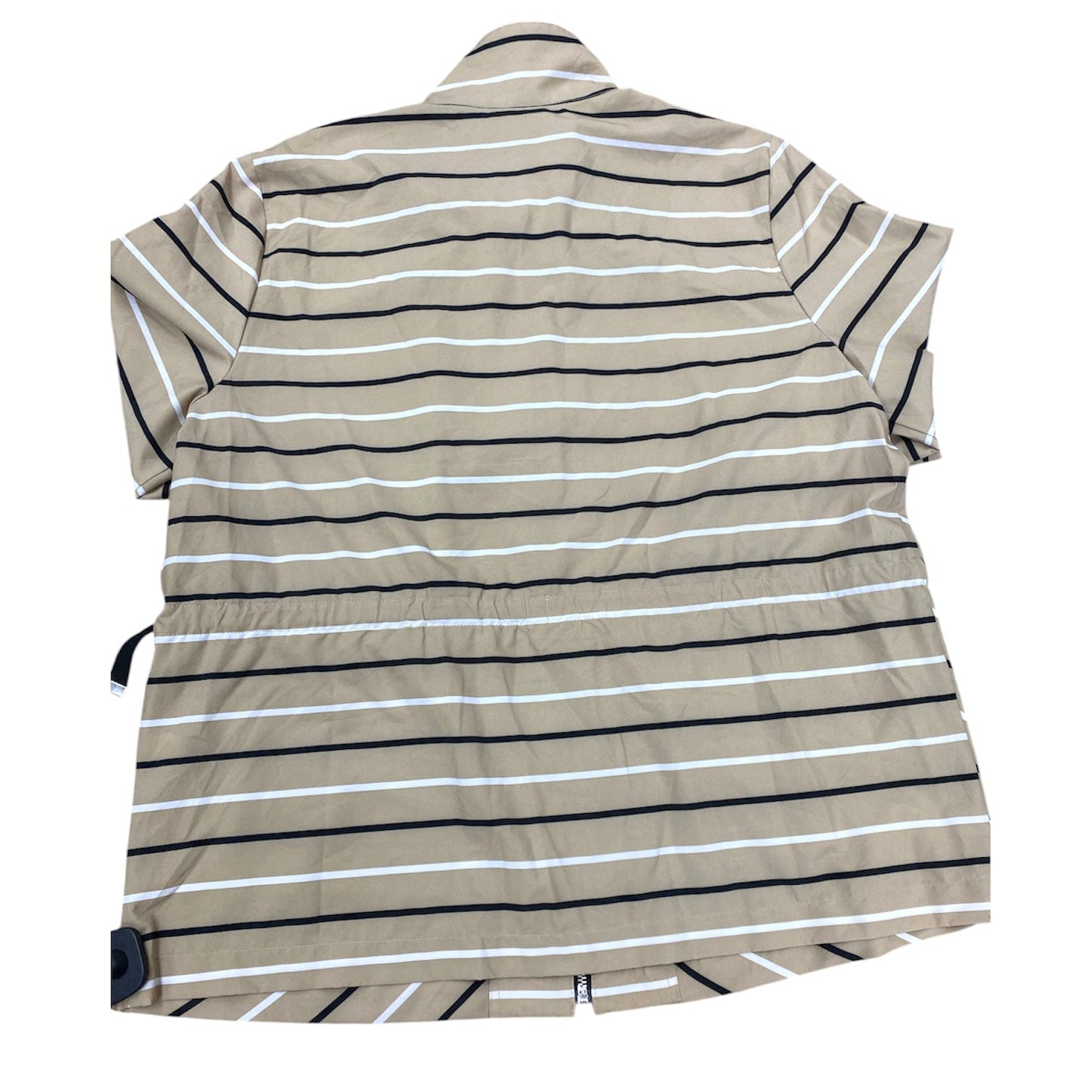 Jacket Other By Zenergy By Chicos In Black & Tan, Size:M