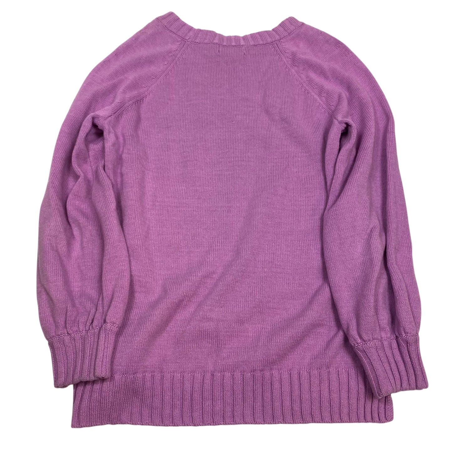 Sweater Designer By Karl Lagerfeld In Purple, Size:M